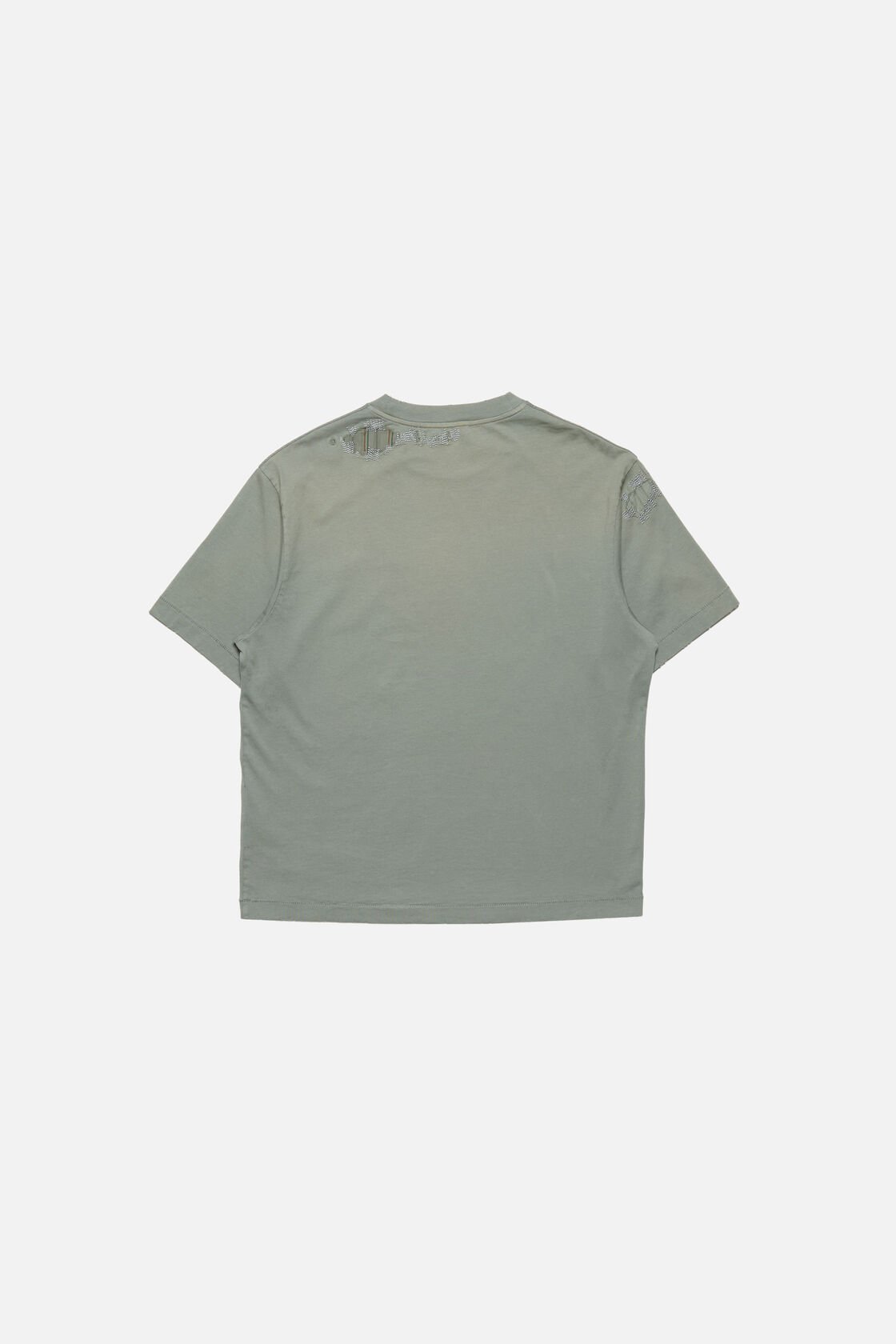 Mended logo t-shirt, Slate grey, 2000x