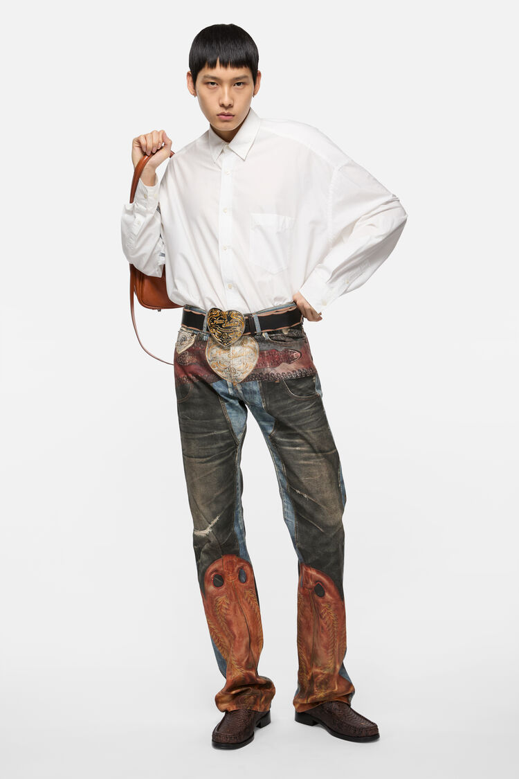 FN-MN-SHIR000905, White Multicolor