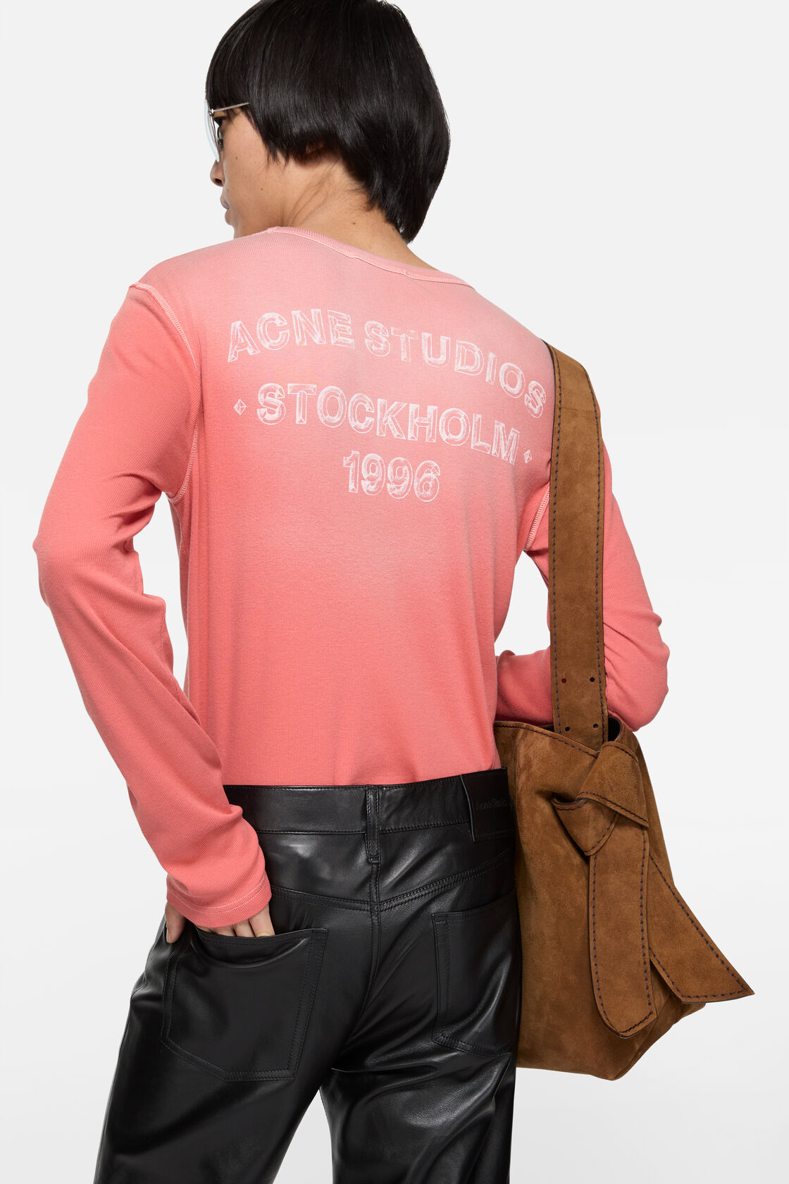 Sprayed logo t-shirt, Red, 2000x