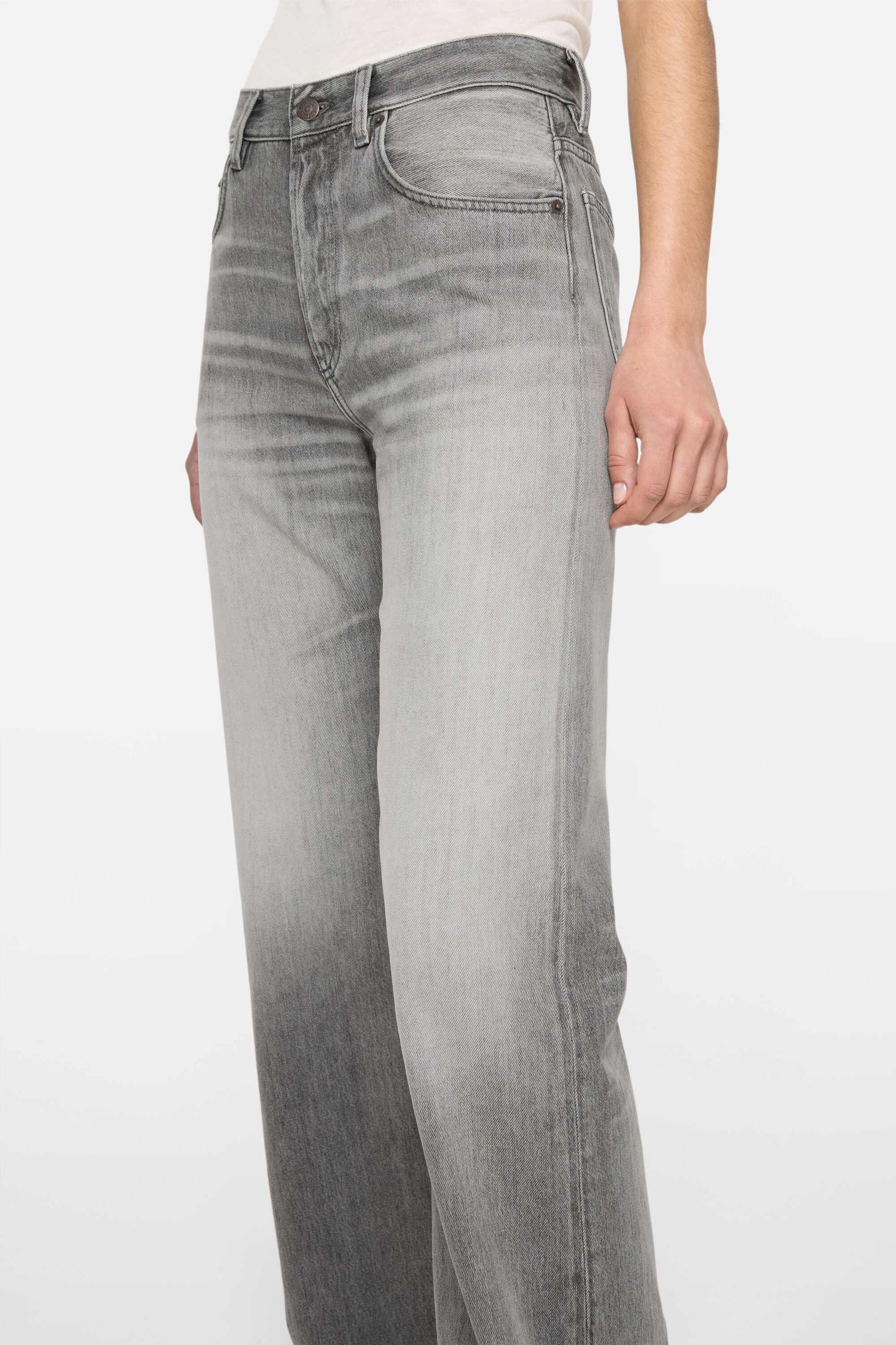 Acne Studios - レギュラーフィットジーンズ - 2021F - アッシュグレー
