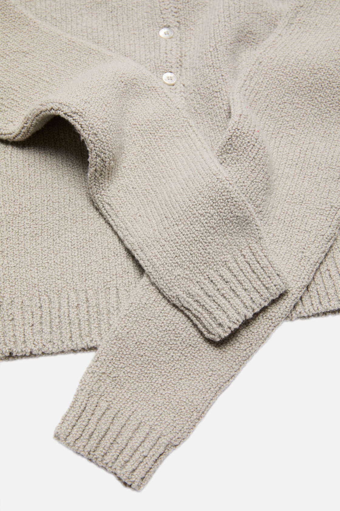 Button-up cardigan, Ash grey, 2000x