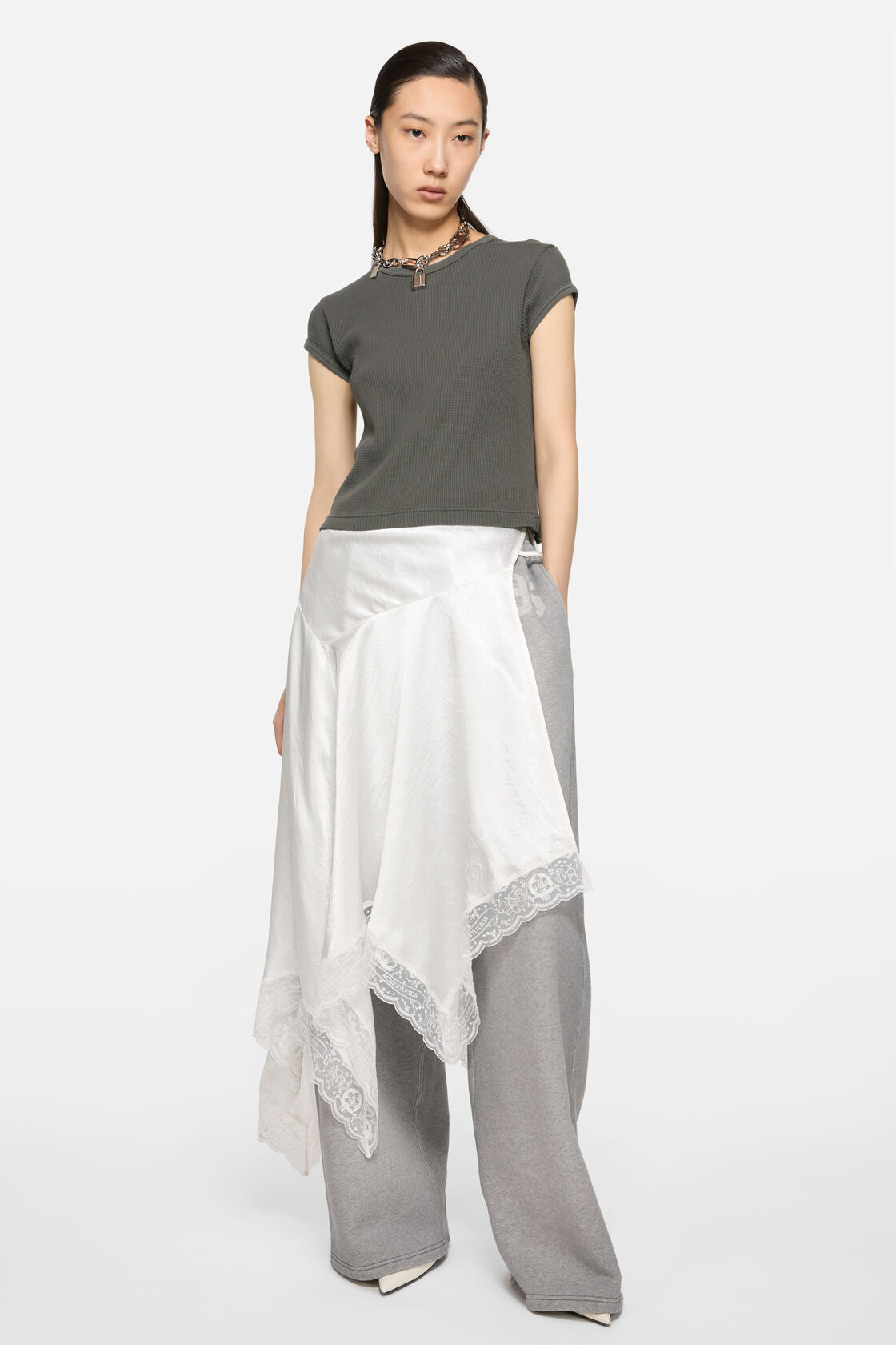 T-shirt - Fitted unisex fit, Faded Grey, 2000x