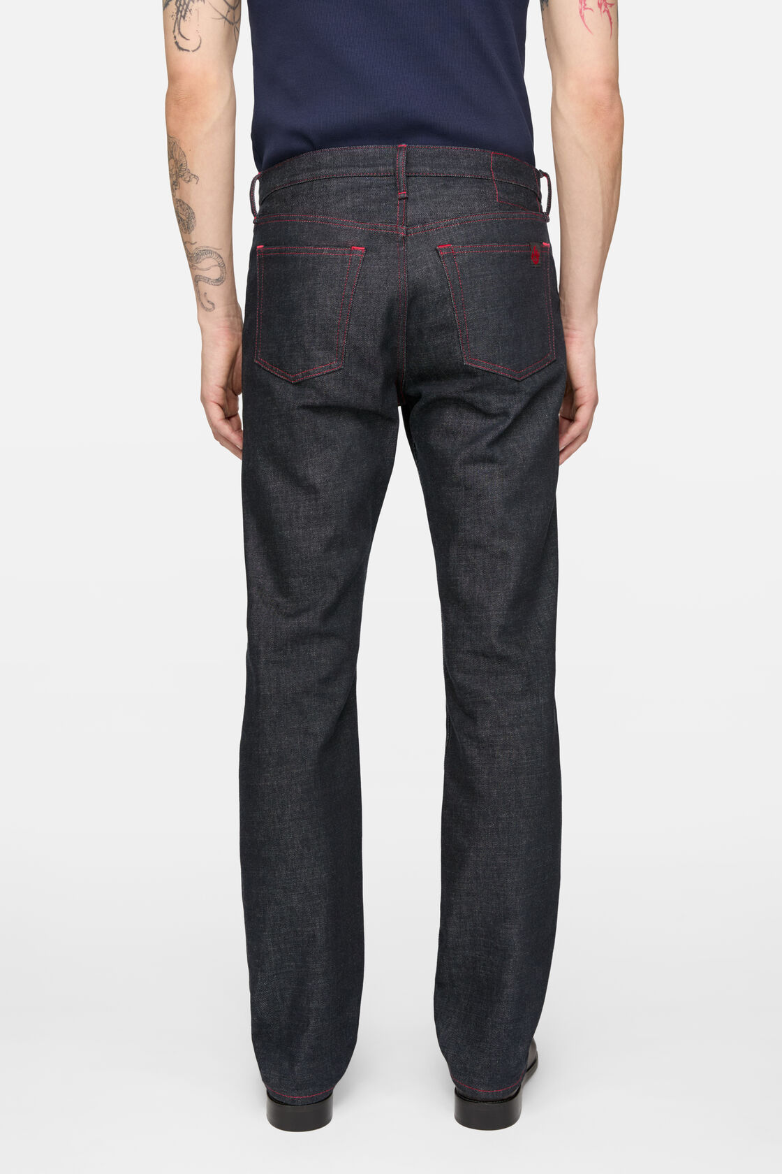 Re-edition raw jeans - 1996M, Mid Blue, 2000x