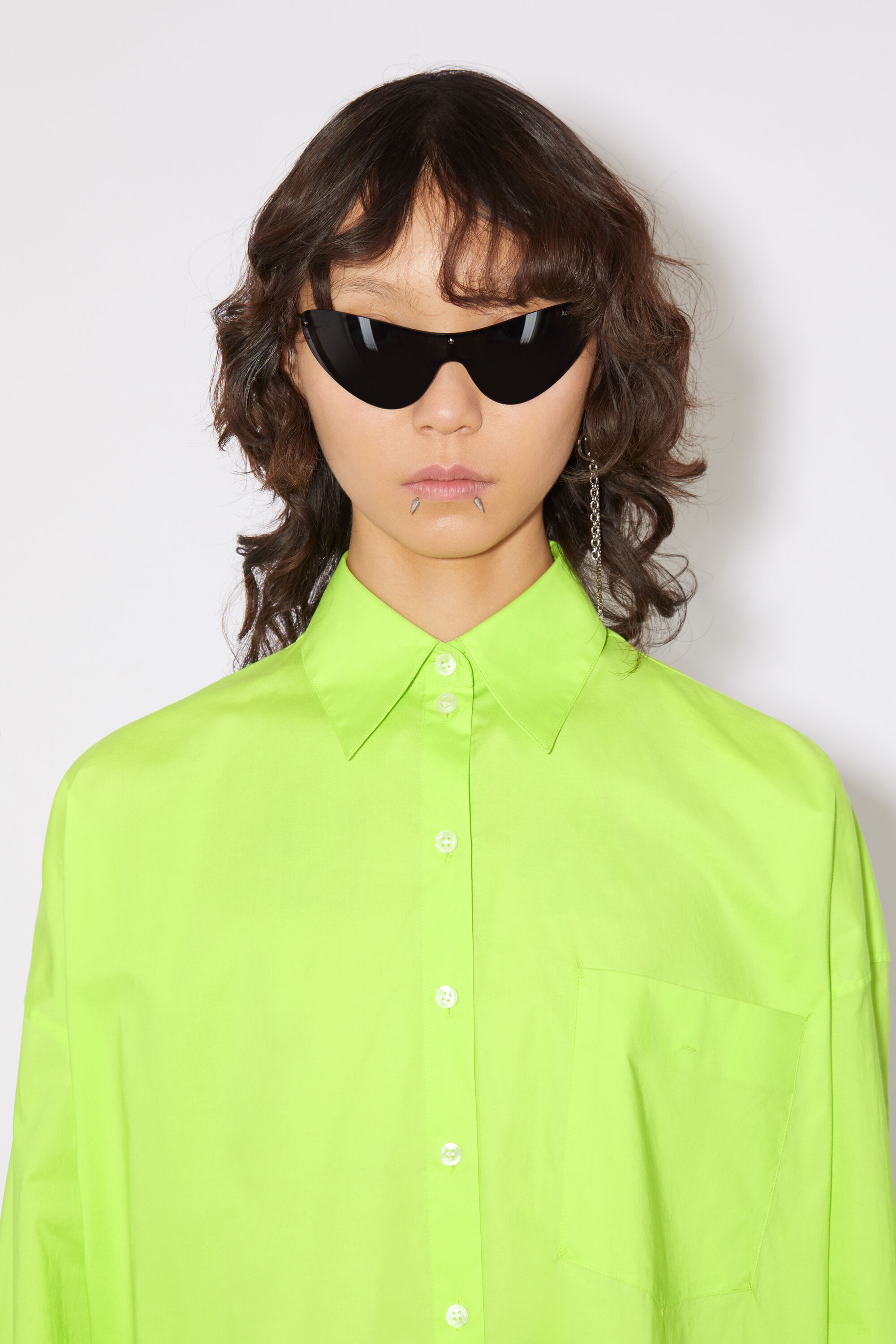 Acne Studios - Button-up shirt - Lime green