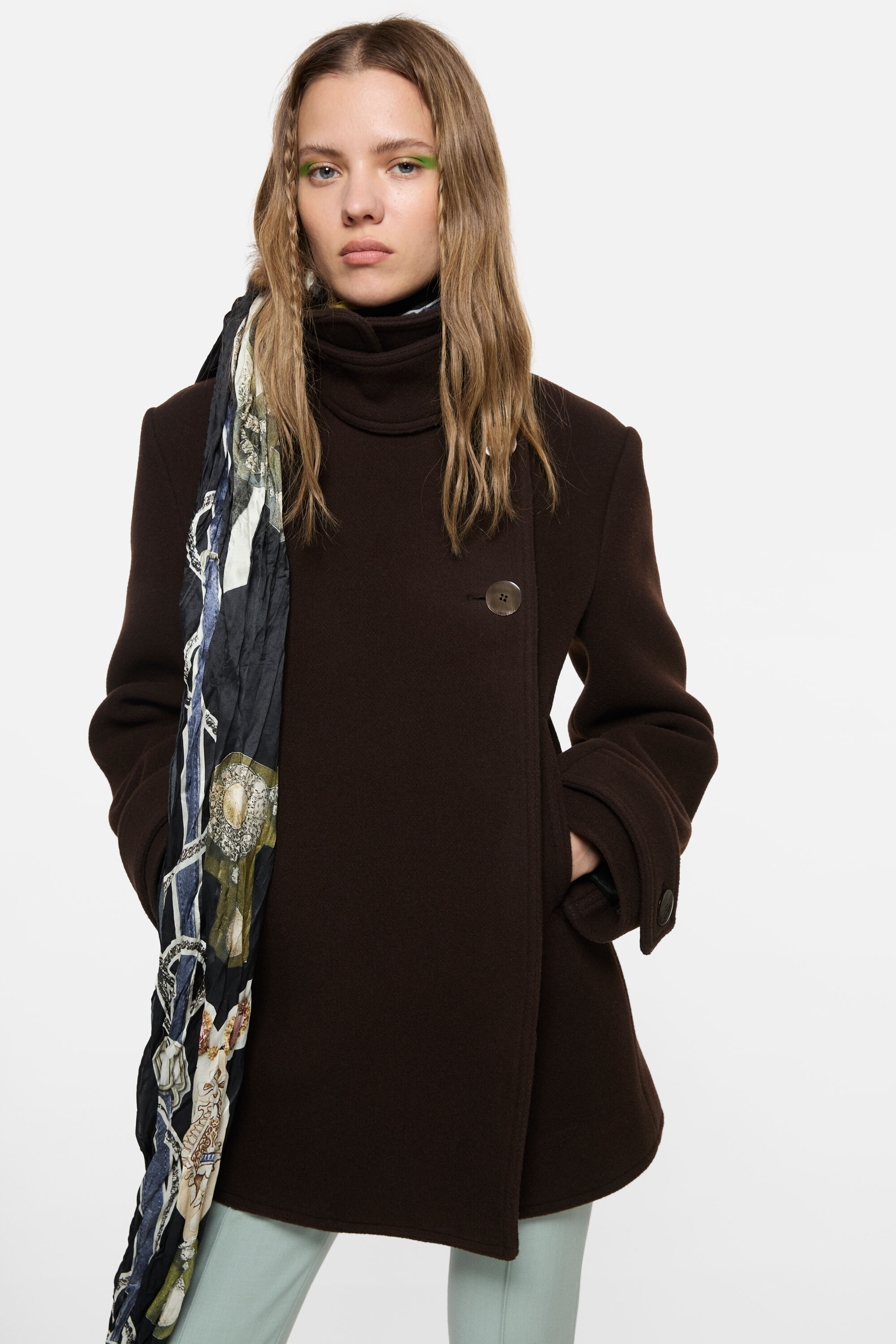 Acne Studios - Wool duffle coat - Dark brown