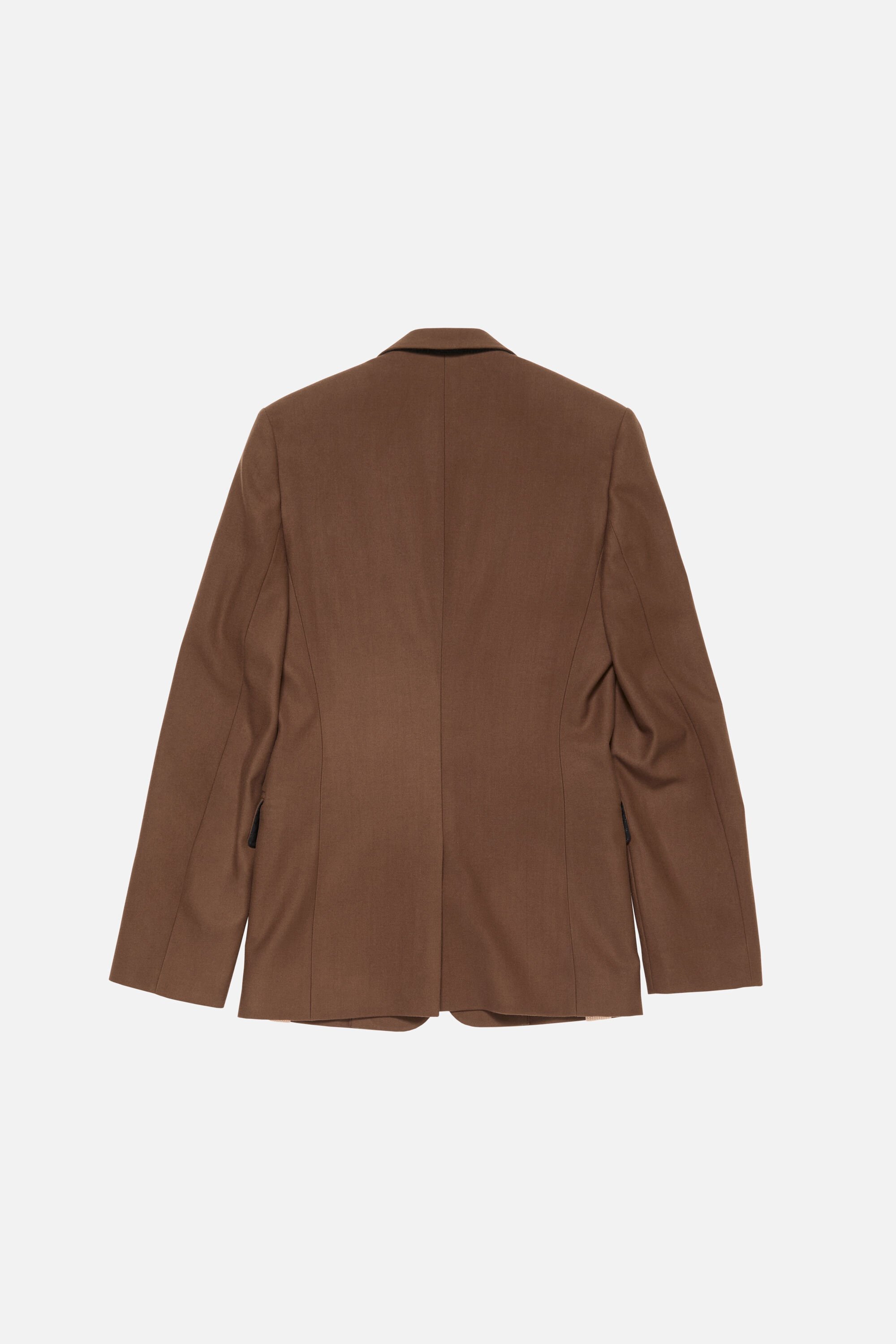 Acne Studios - Fitted suit jacket - Chocolate brown