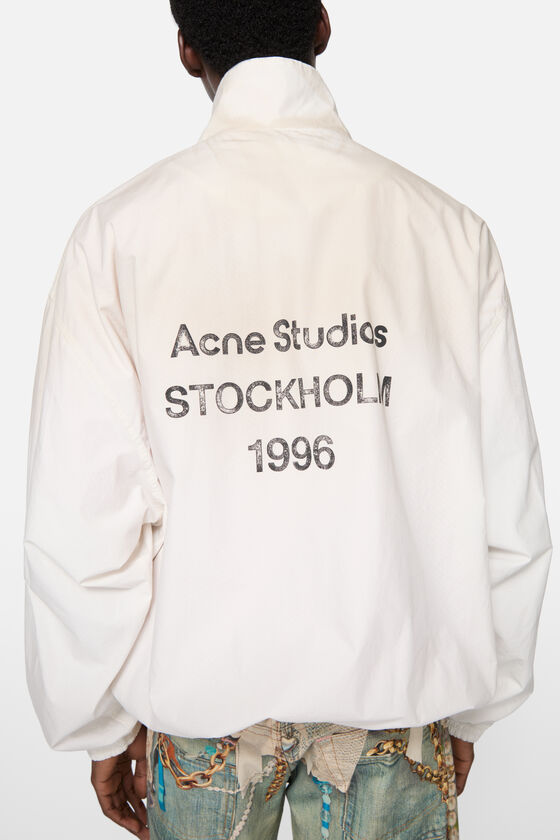 Acne Studios - ロゴジッパージャケット - ダスティホワイト 