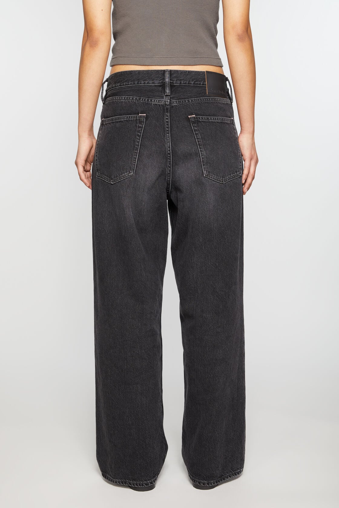 Loose fit jeans - 1981F, Black, 2000x
