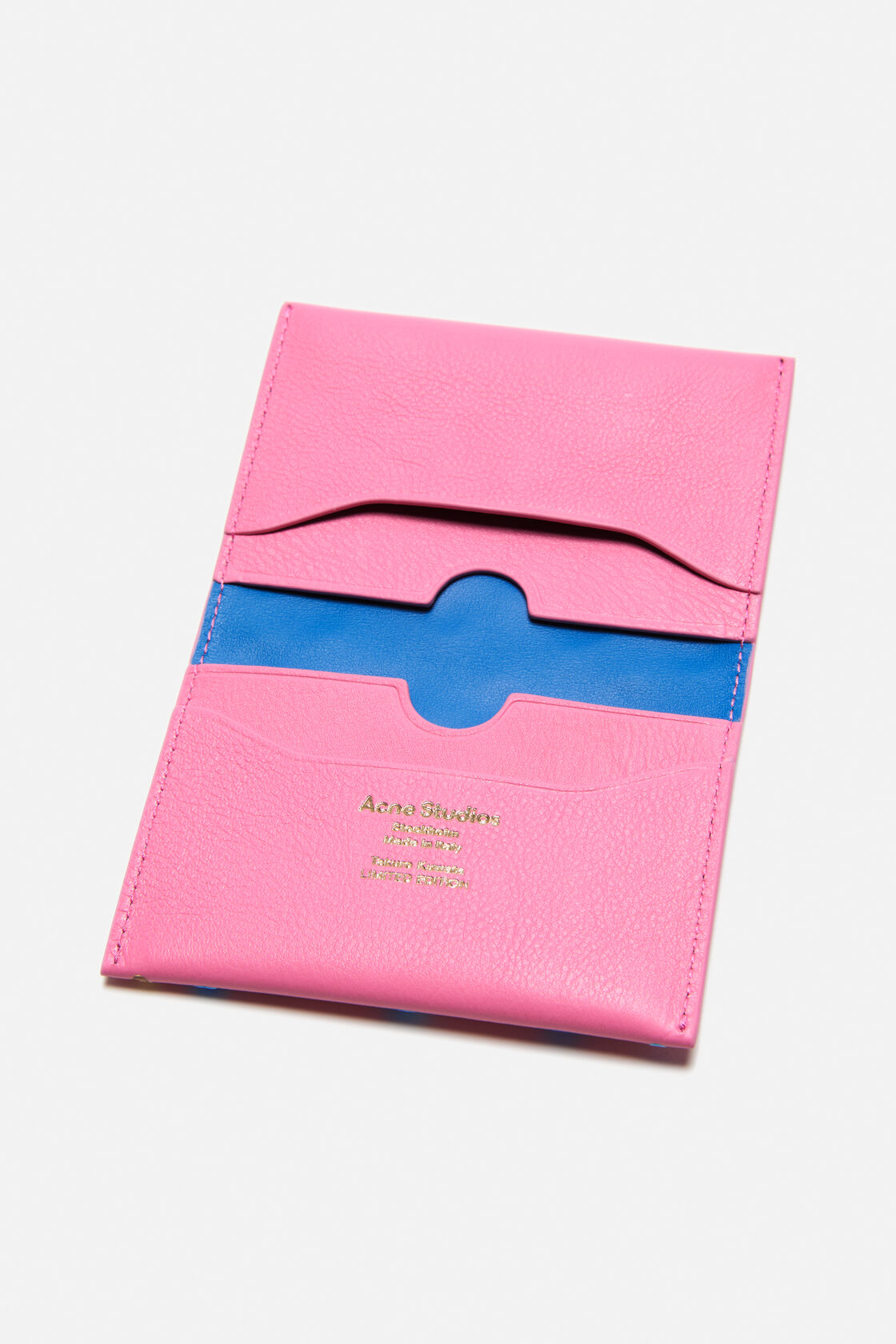 Cardholder with flap - Acne Studios x Takuro Kuwata, バブルピンク, 2000x