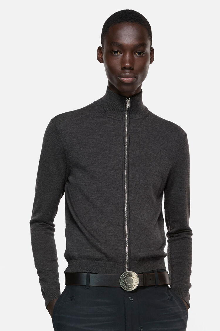 FN-MN-KNIT000538, Anthracite grey