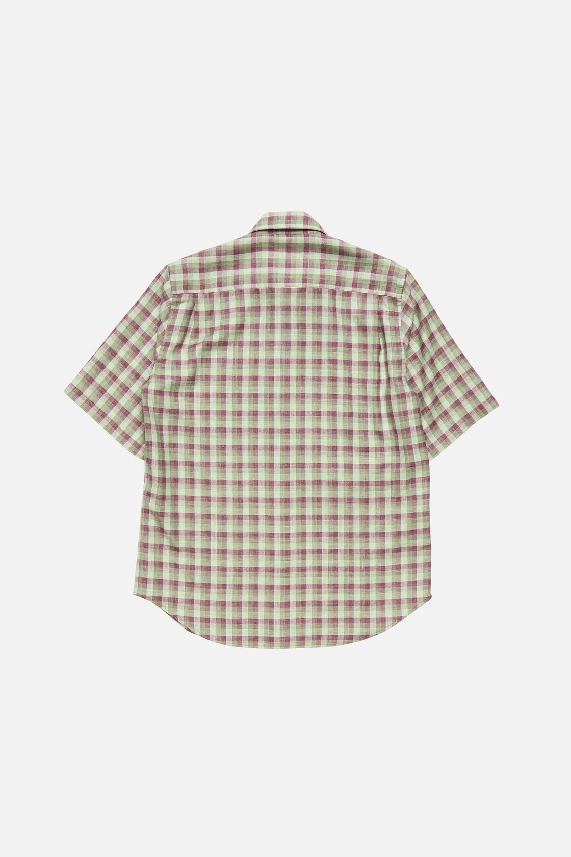 Check button-up, Green/purple, 2000x