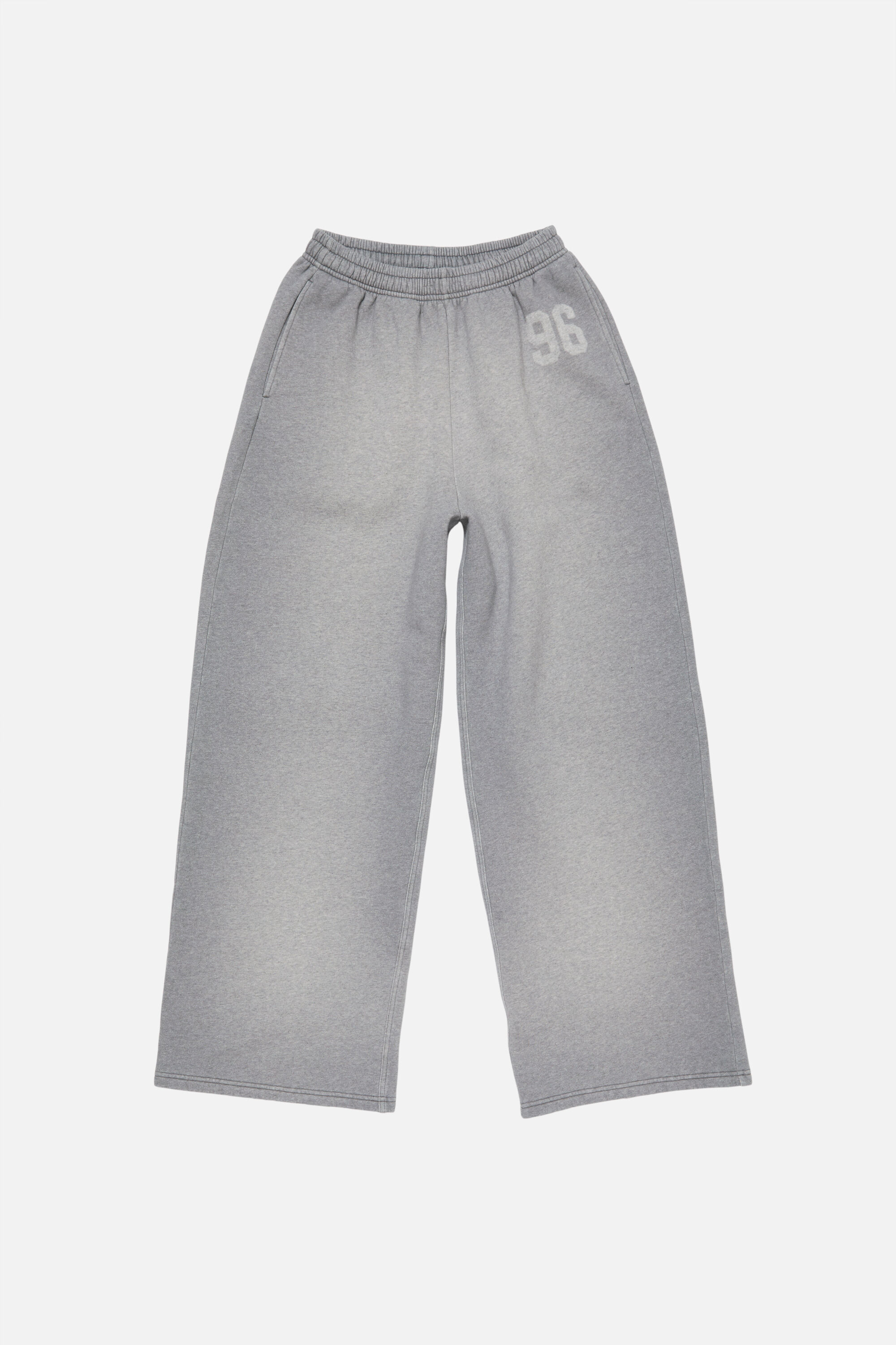 Acne Studios - Logo sweatpants - Grey Melange