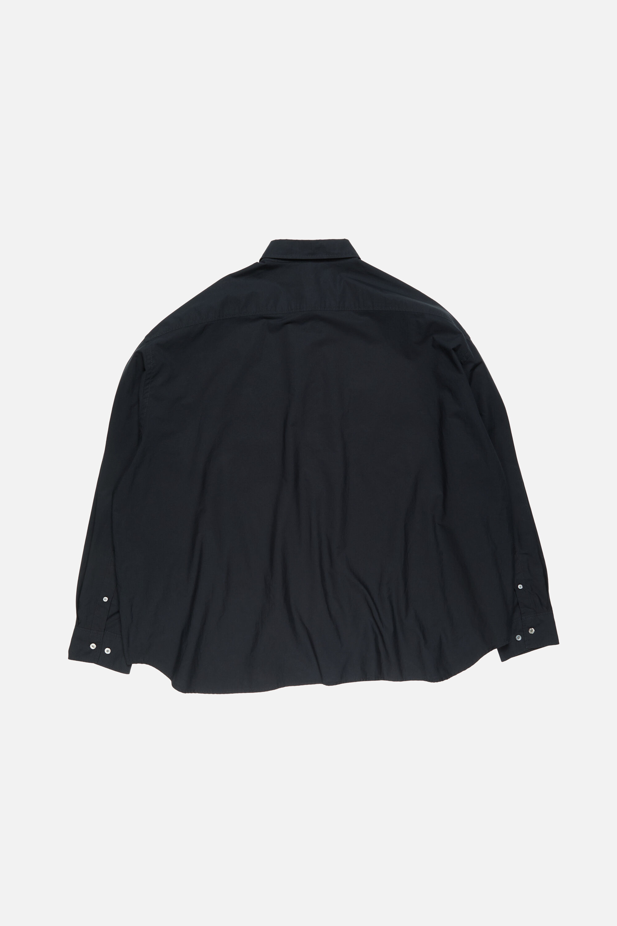 Acne Studios - ボタンアップシャツ - ブラック/グレー