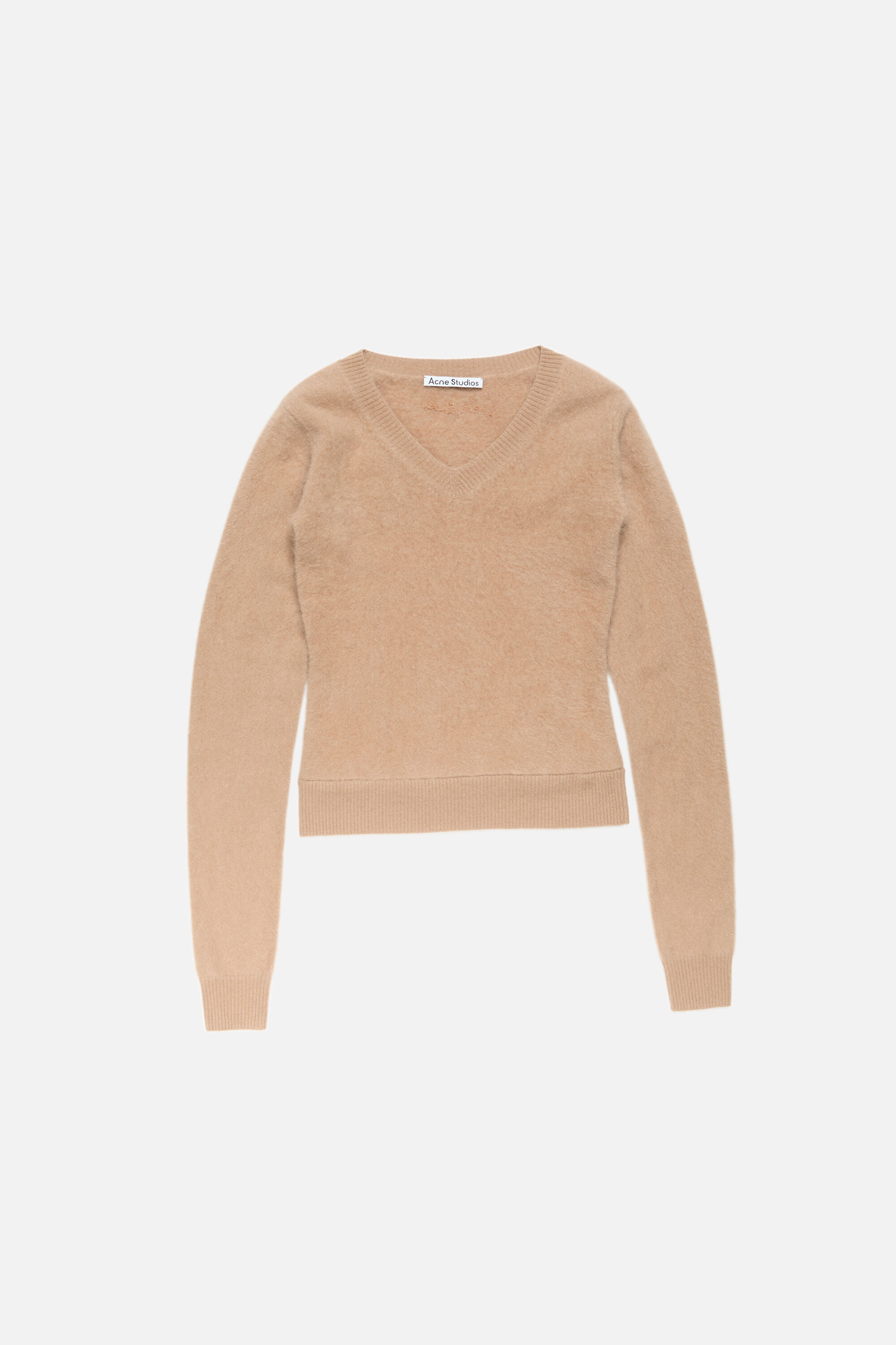 Acne Studios - Cashmere knit - Light brown