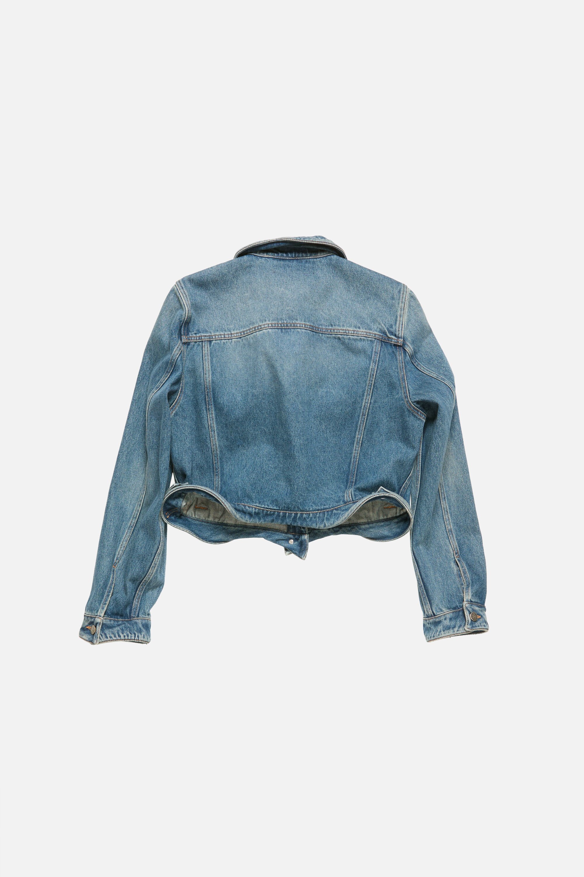 Acne Studios - ウェービーデニムジャケット - ミッドブルー