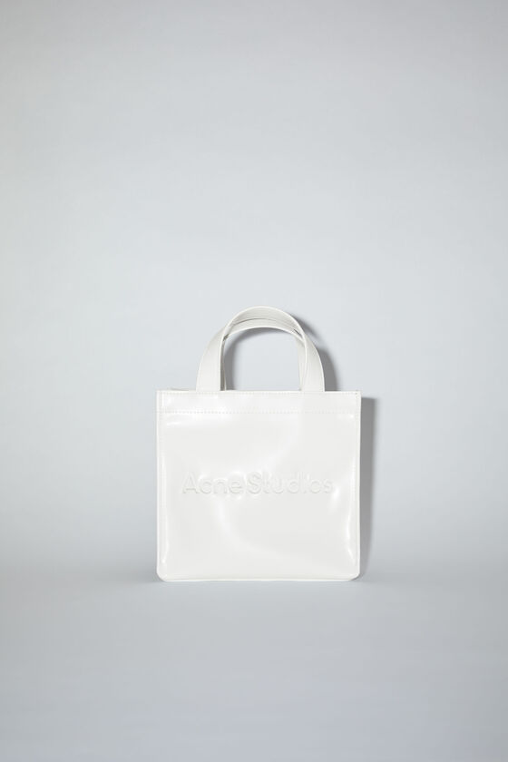 Logo Shopper Mini, White