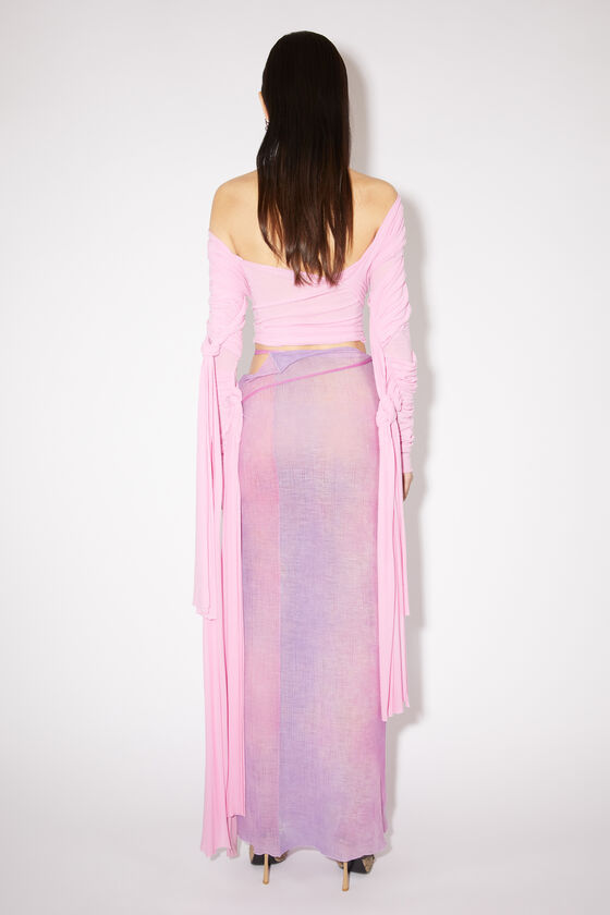 Acne Studios - ラップスカート - オーキッドパープル 