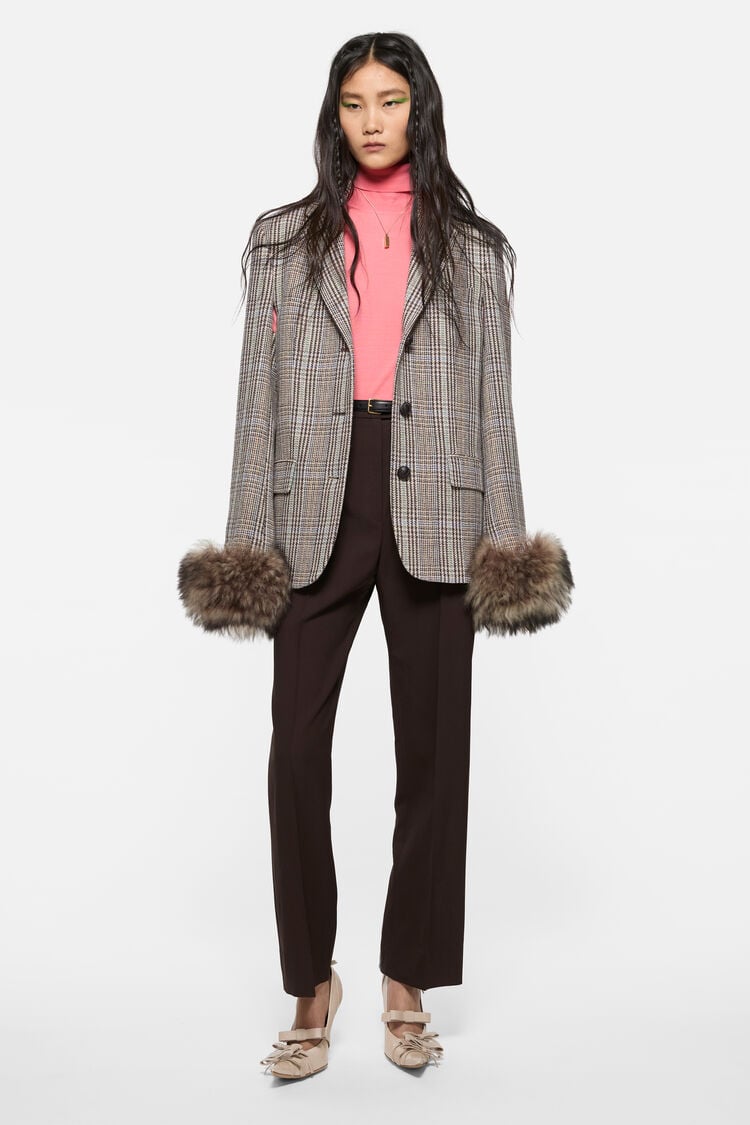 RW-WN-SUIT000064, Brown/blue