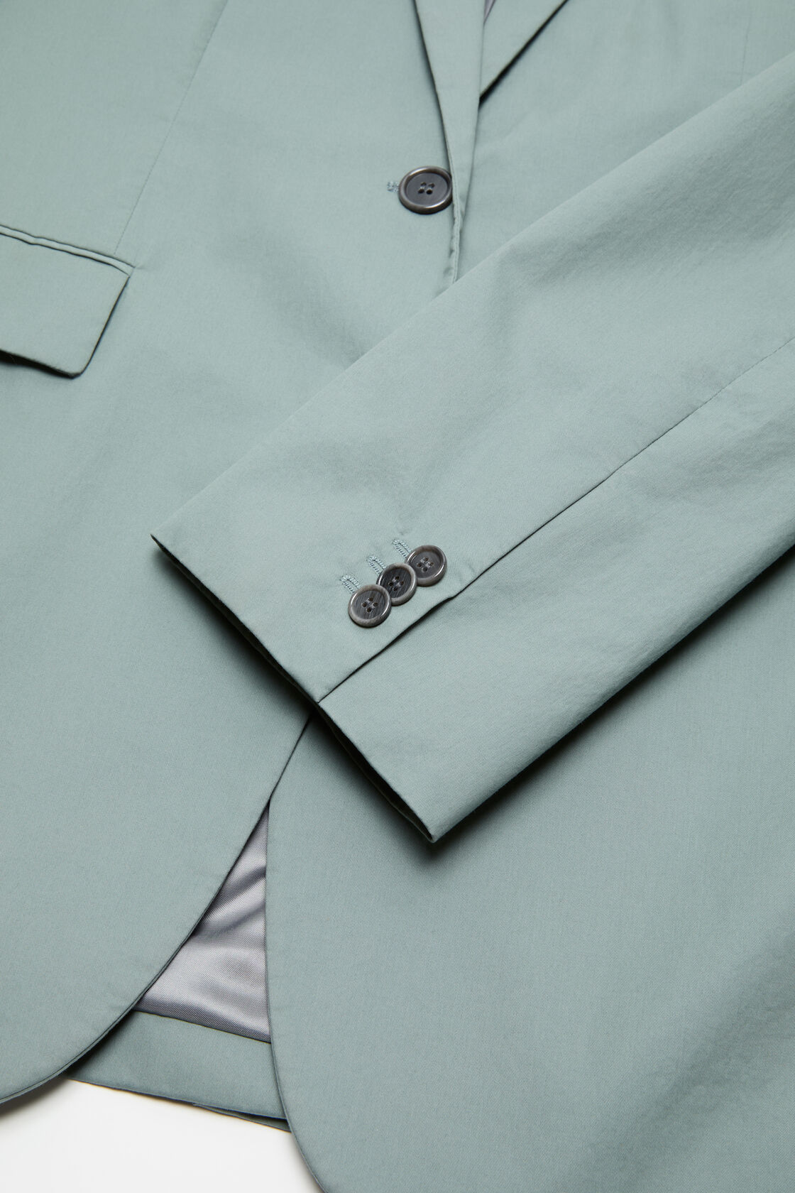 Suit jacket with scarf, Eucalyptus green, 2000x