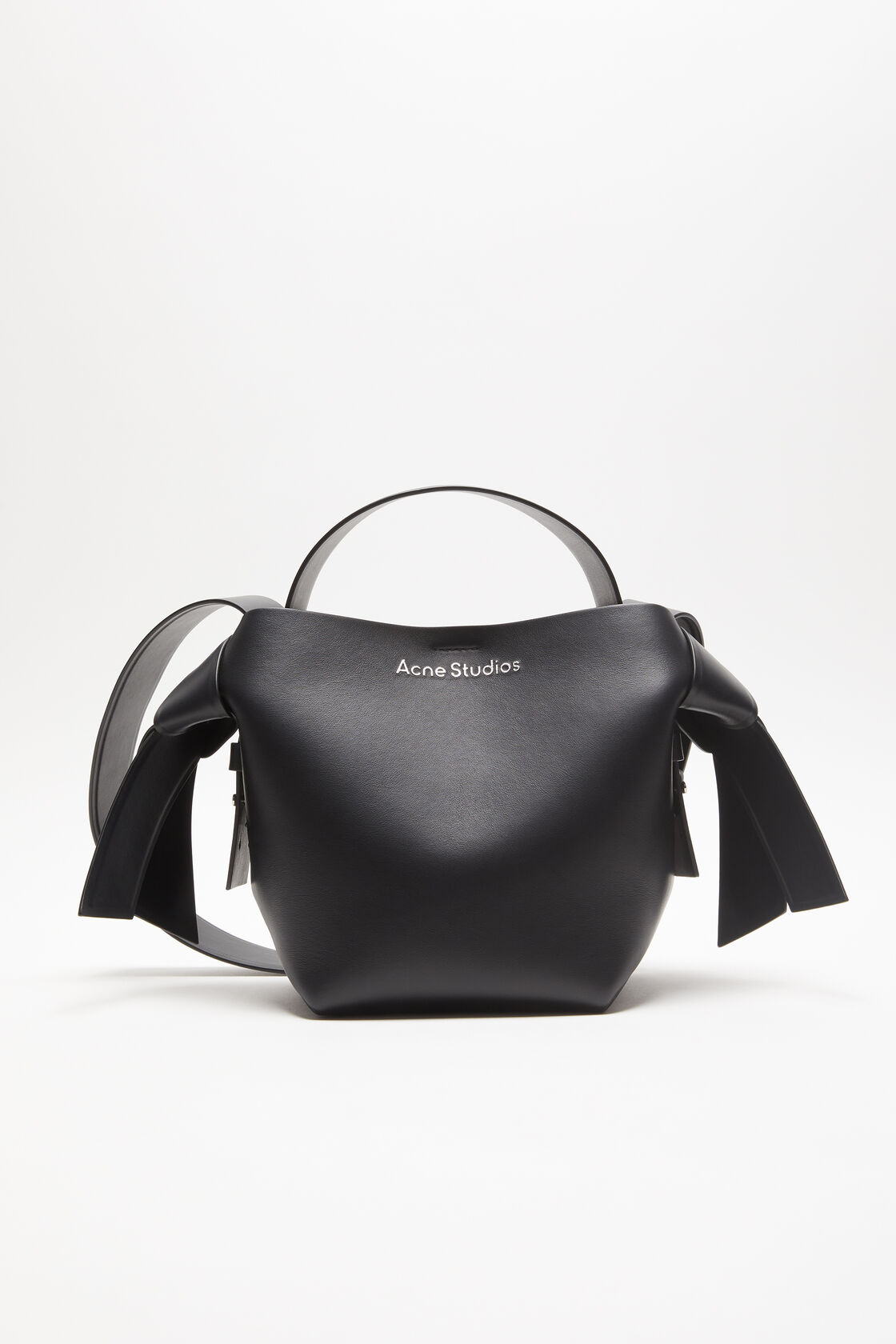 Musubi mini shoulder bag, Black, 2000x