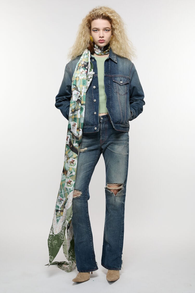 Acne Studios 2009F Action, Mid Blue