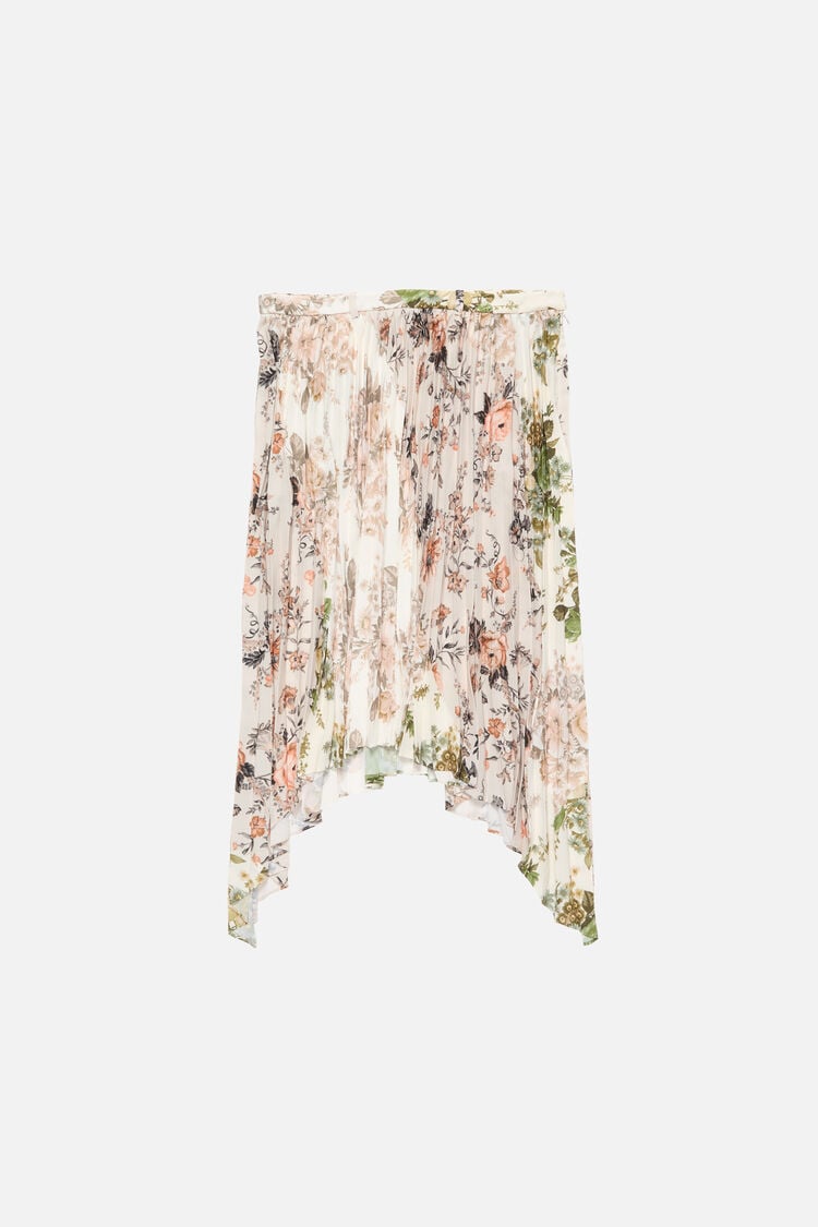 RW-WN-SKIR000030, Beige/white