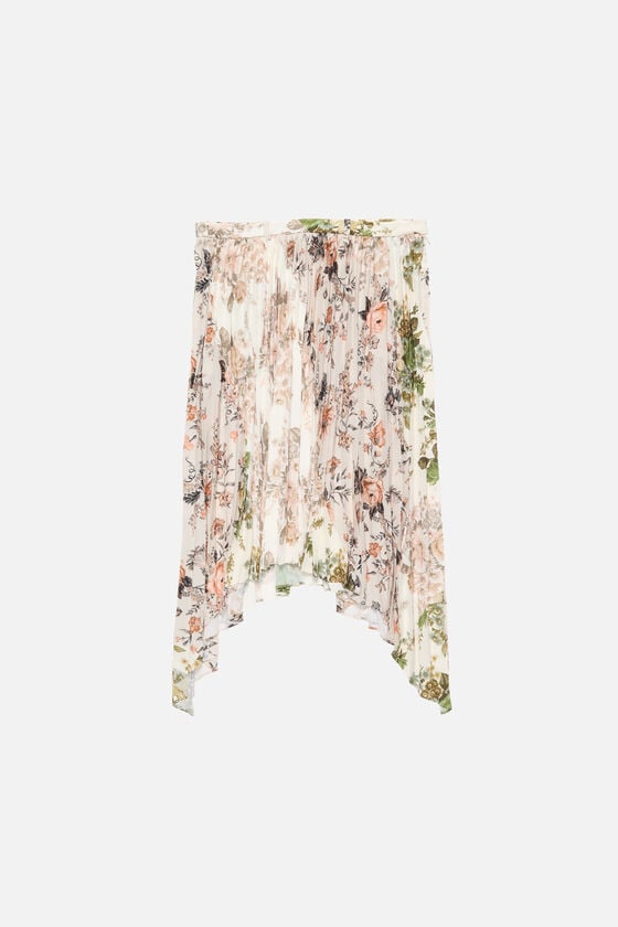 RW-WN-SKIR000030, Beige/white