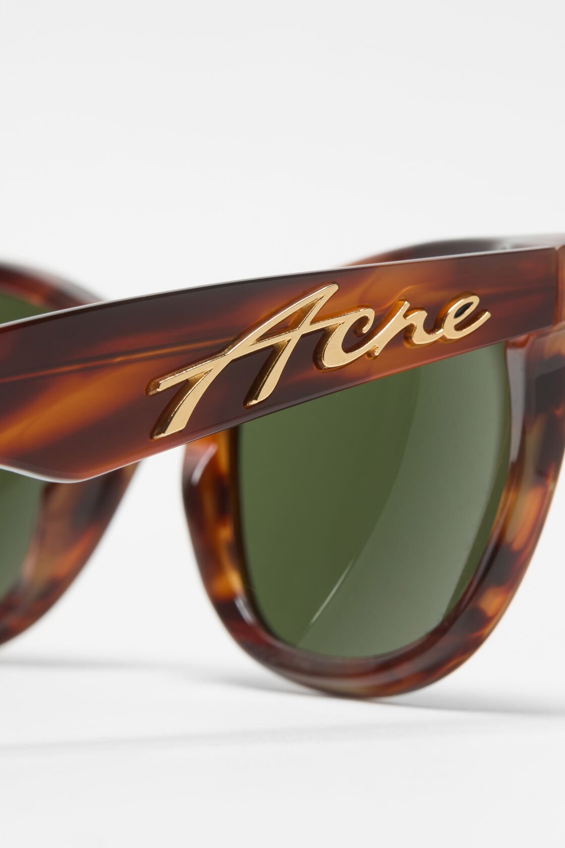 Square-frame sunglasses, Brown/gold, 2000x