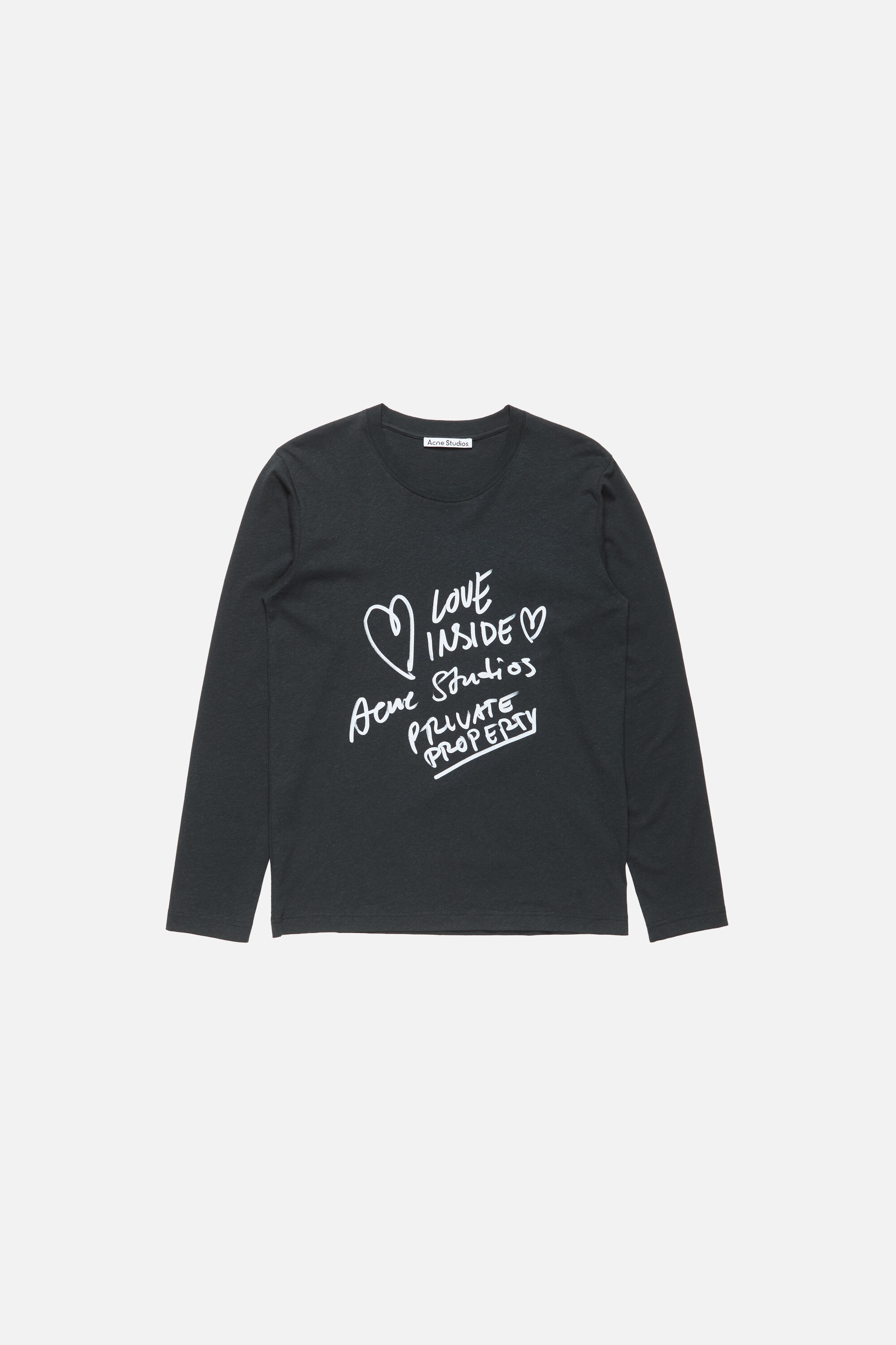 Acne Studios - Graphic t-shirt - Black