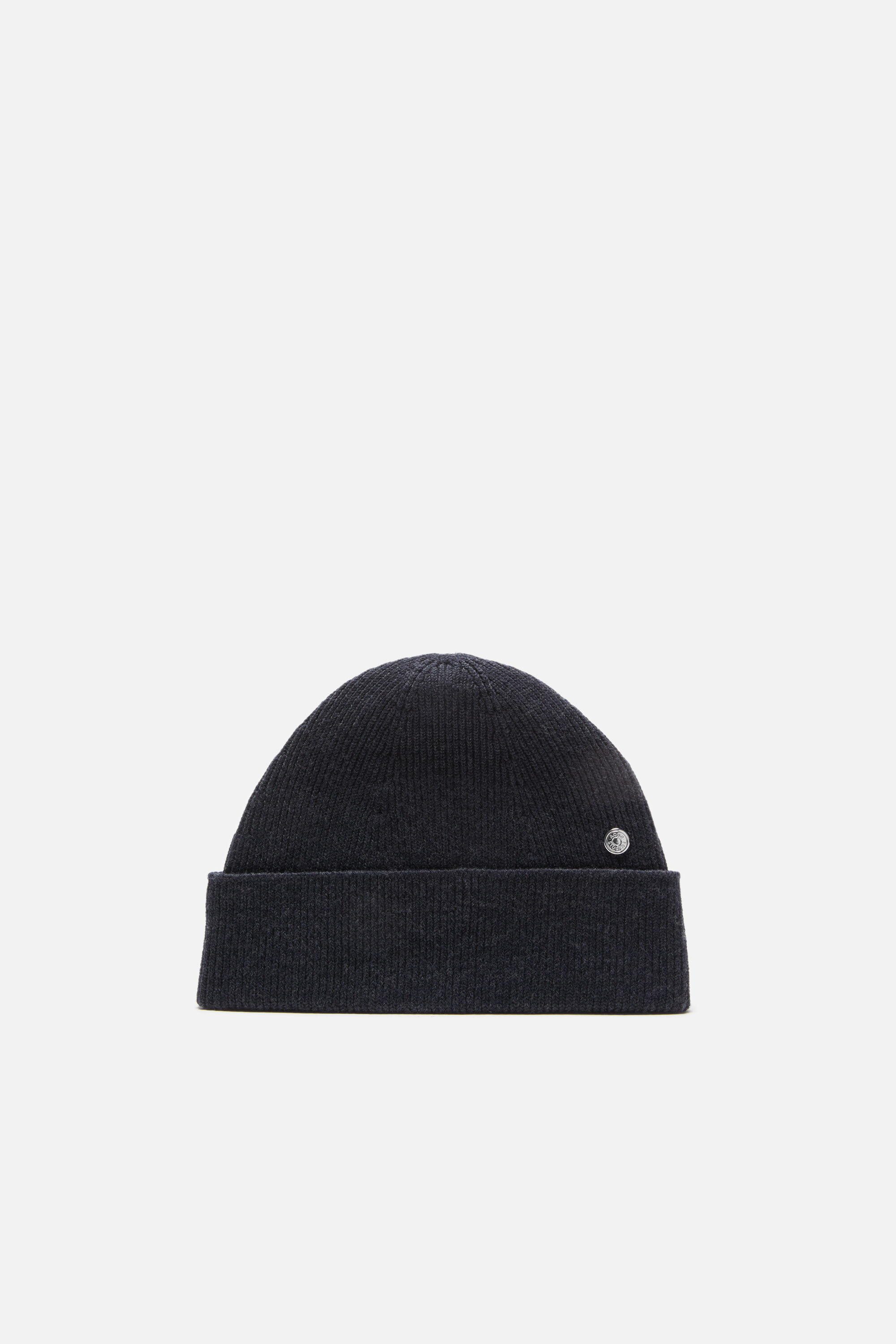 Acne Studios - Wool beanie with rivet - Dark Navy Melange