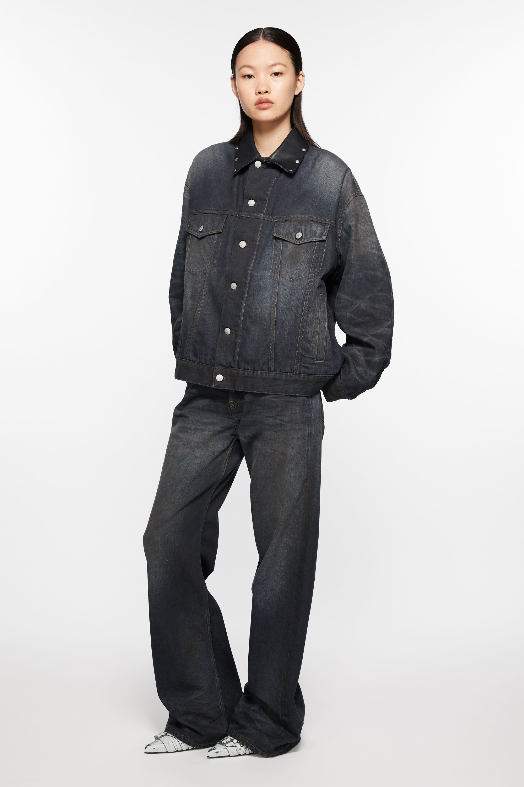 Acne Studios - Denim jacket - Oversized fit - Dark Blue