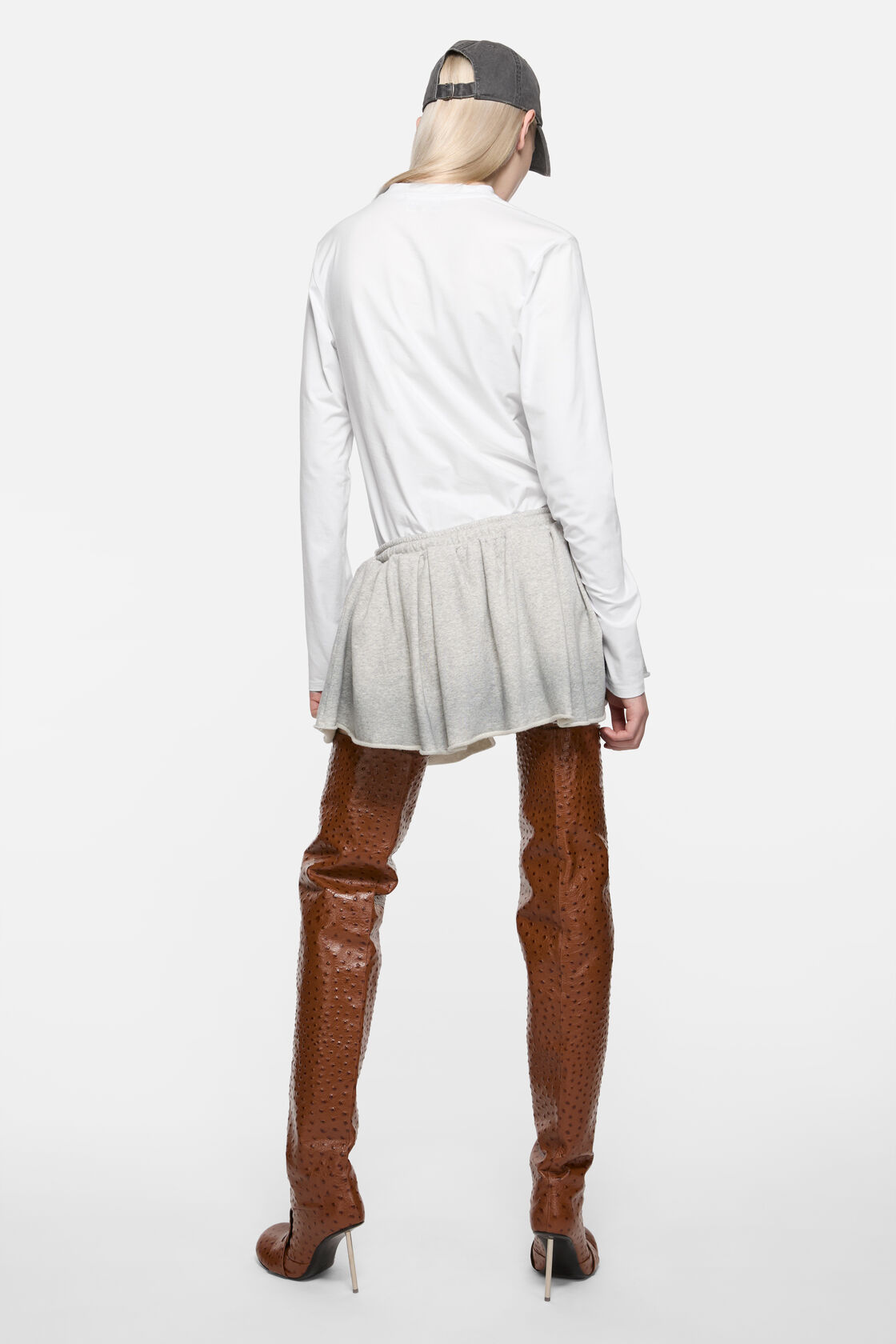 Long sleeve t-shirt - regular fit, Optic White, 2000x