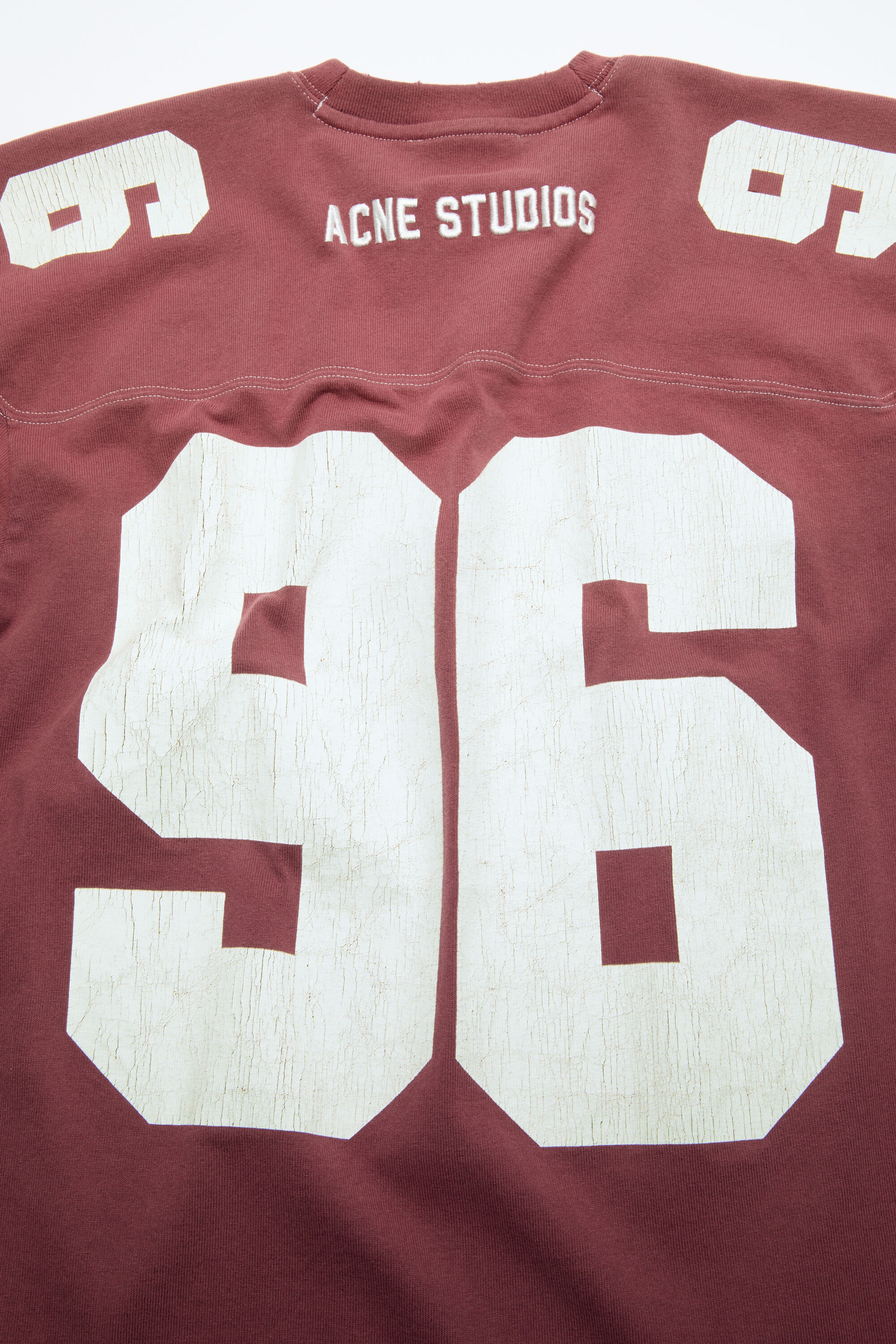 Acne Studios - Logo jersey t-shirt - Faded red