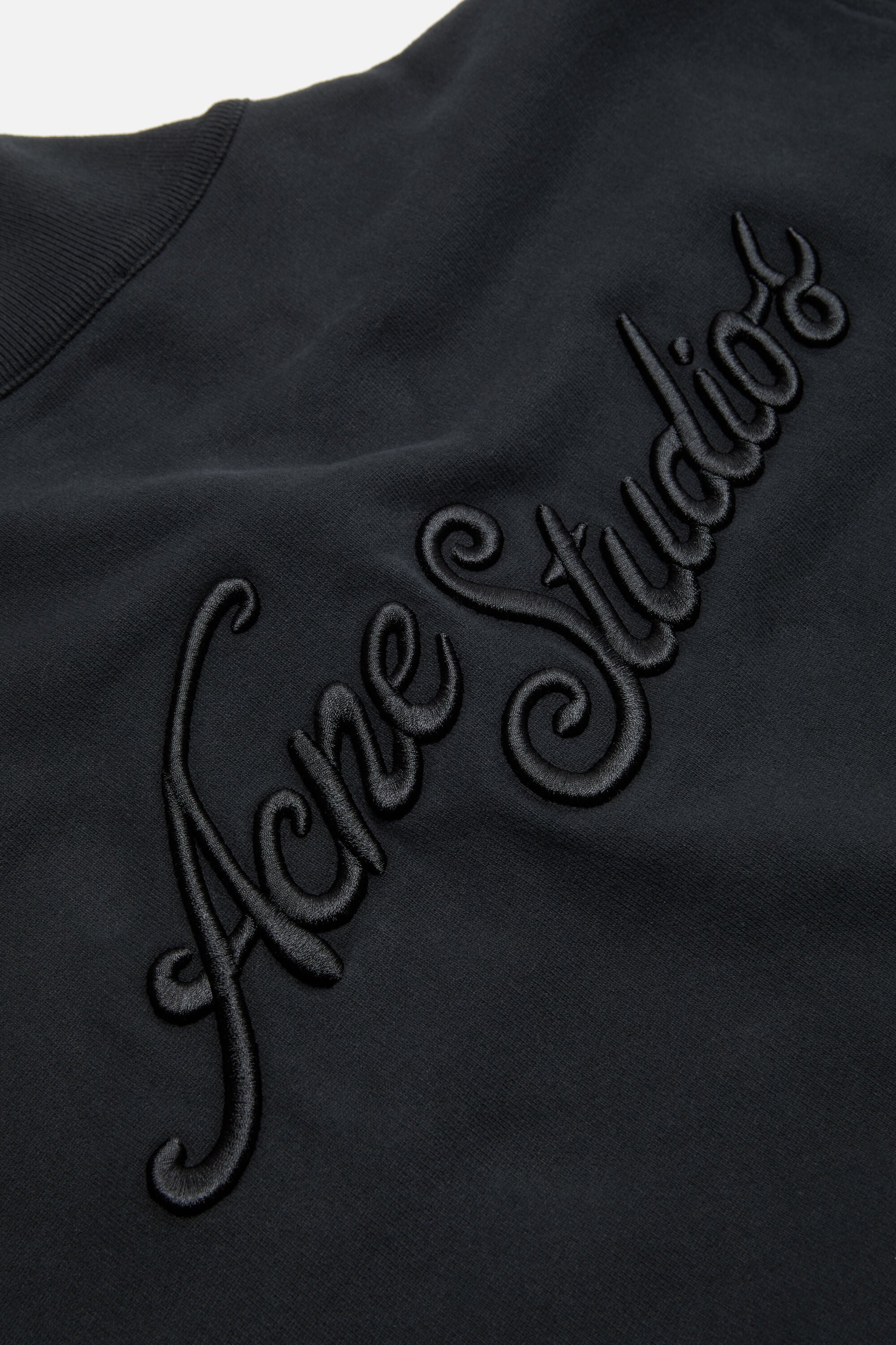 Acne Studios - Zip-up sweatshirt - Faded black