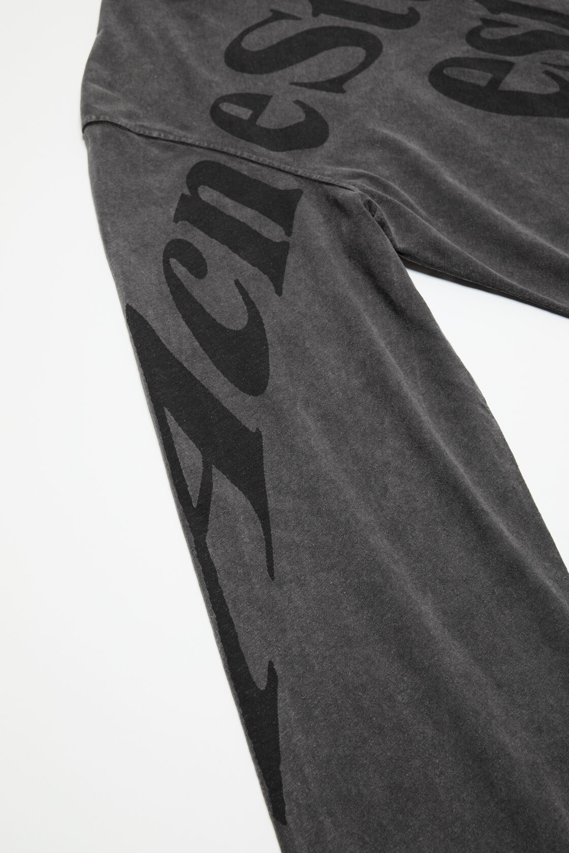 Projection logo t-shirt, Off black, 2000x