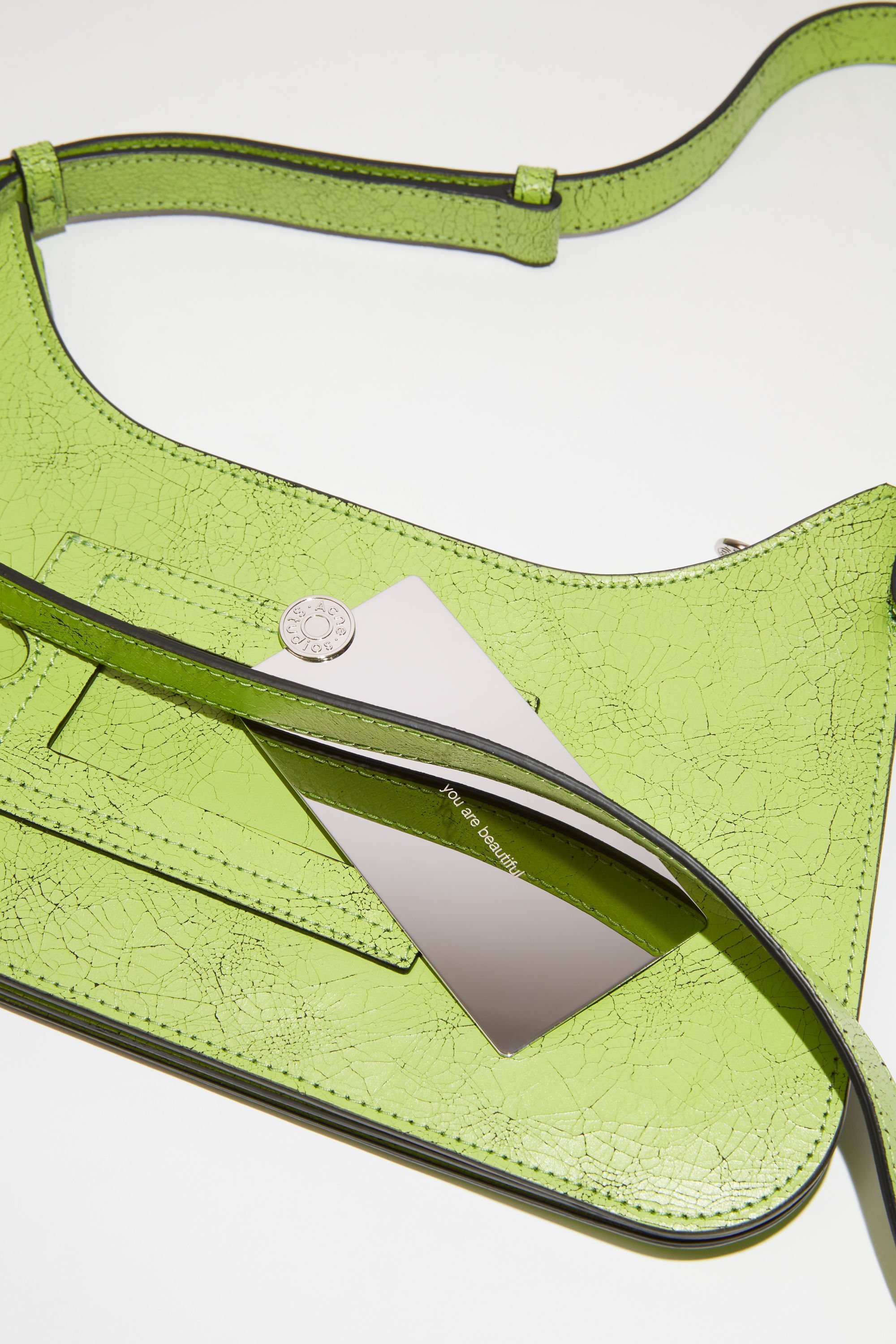 Acne Studios - Platt mini shoulder bag - Lime green Acne Studios - Platt mini shoulder bag - Lime green