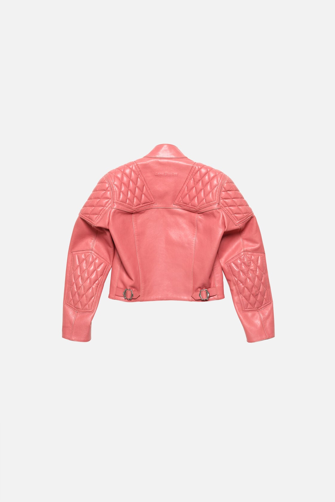 Leather biker jacket, Bubblegum pink, 2000x