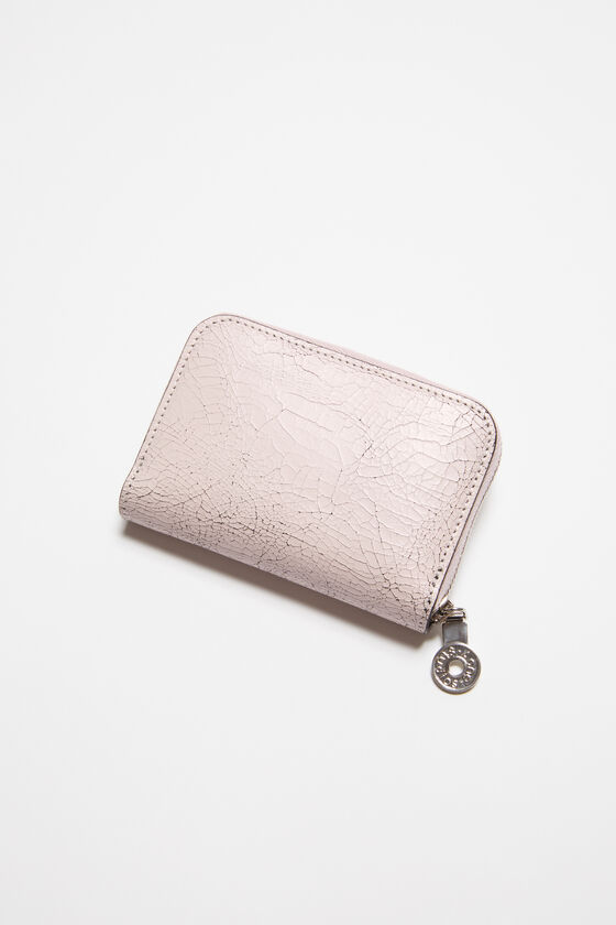 Acne Studios - レザーファスナーウォレット - パステルピンク