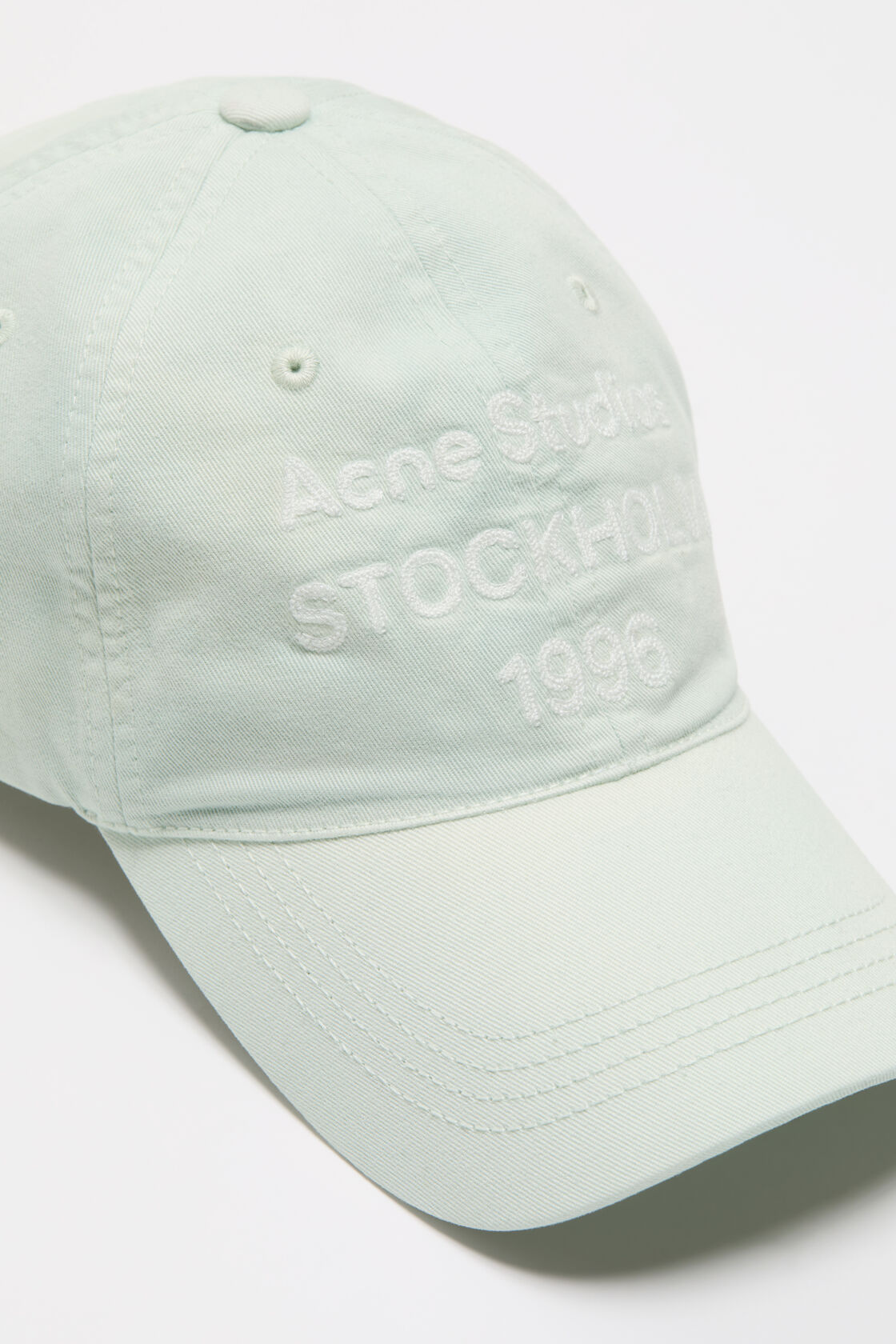 Washed logo baseball cap, Oyster grey, 2000x