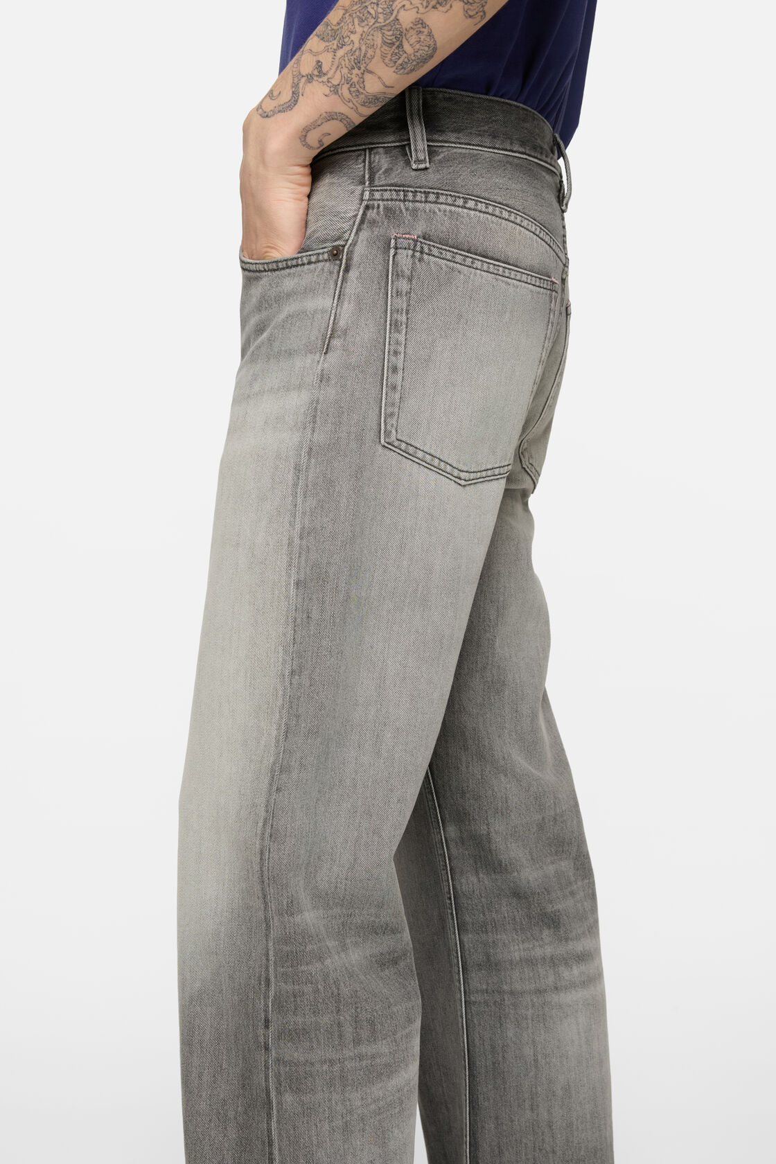Regular fit jeans - 2021M, Ash grey, 2000x