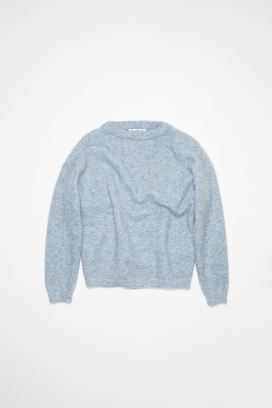 Acne Studios - Pullover aus Woll-Mohair-Mix - Jeansblau