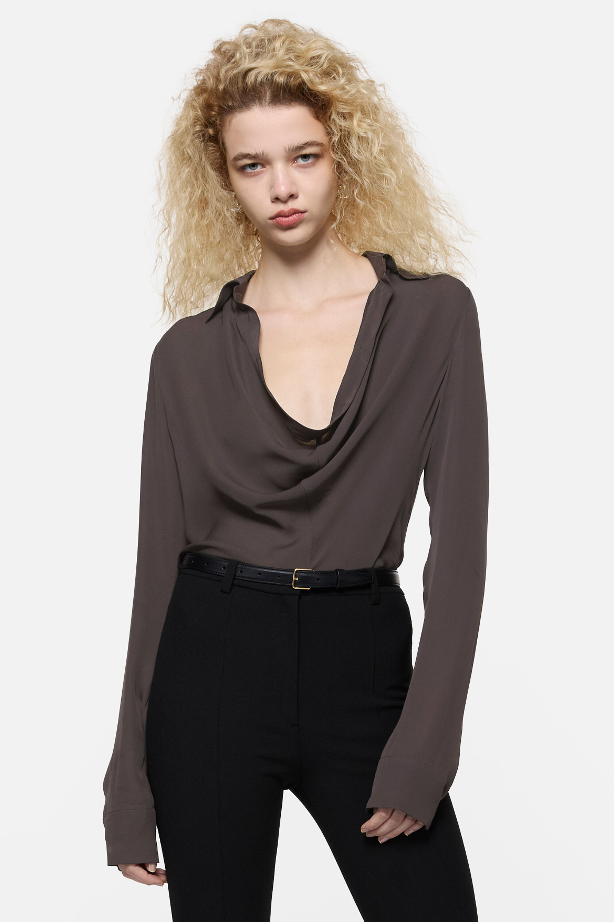 Acne Studios リボンストラップブラウス Acne Studios – ウィメンズブラウス