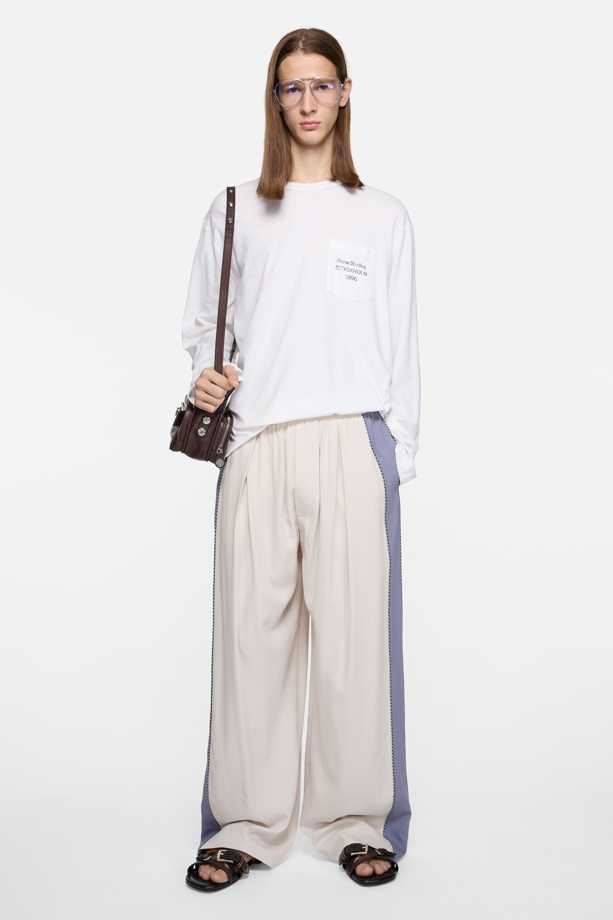 Acne Studios - ロゴTシャツ - オプティックホワイト