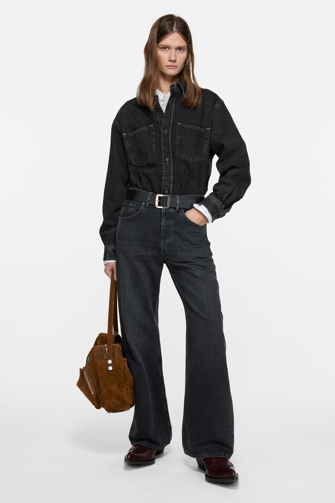 Regular fit jeans - 2021F, Black, 2000x