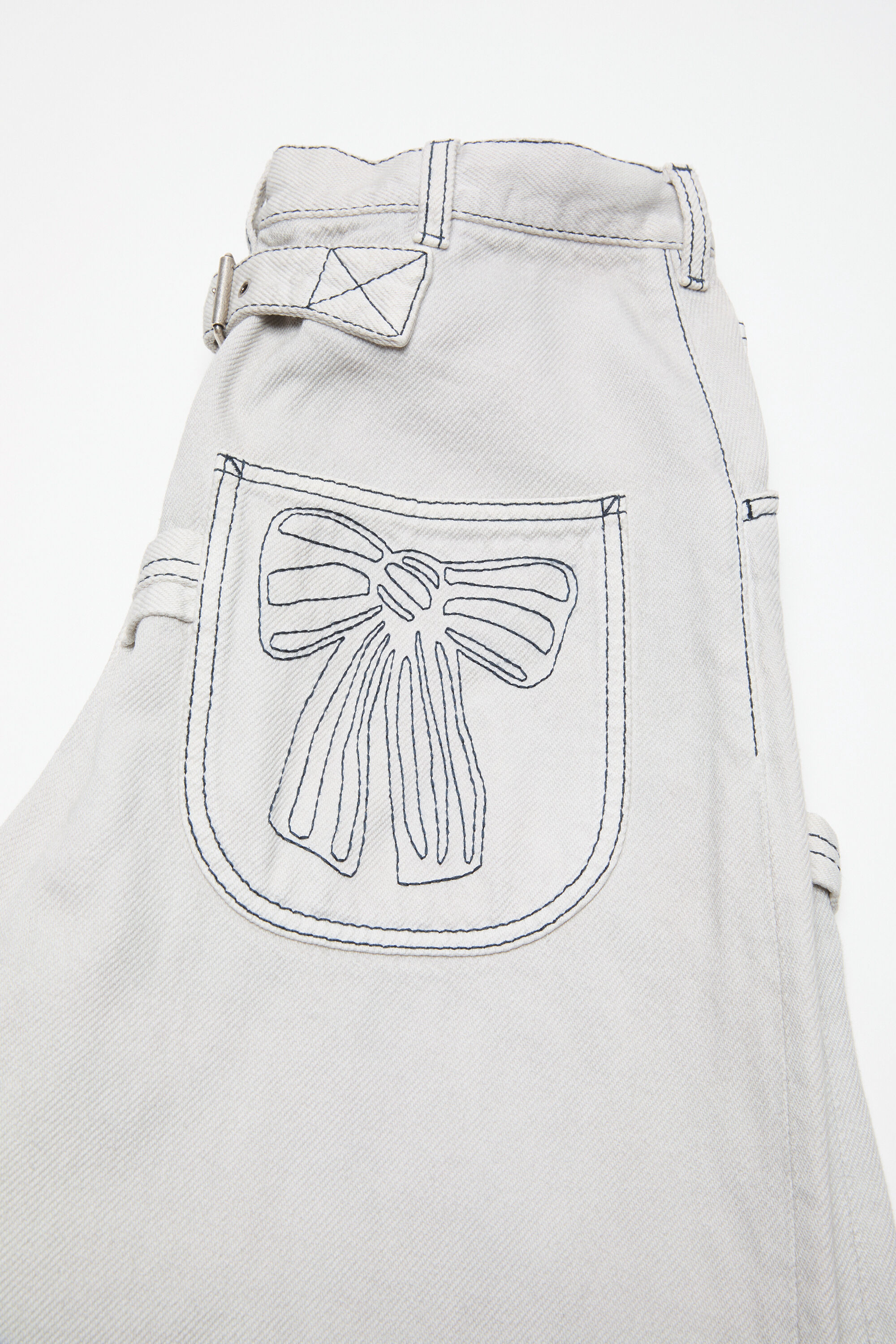 Acne Studios - Casual denim trousers - White/ecru