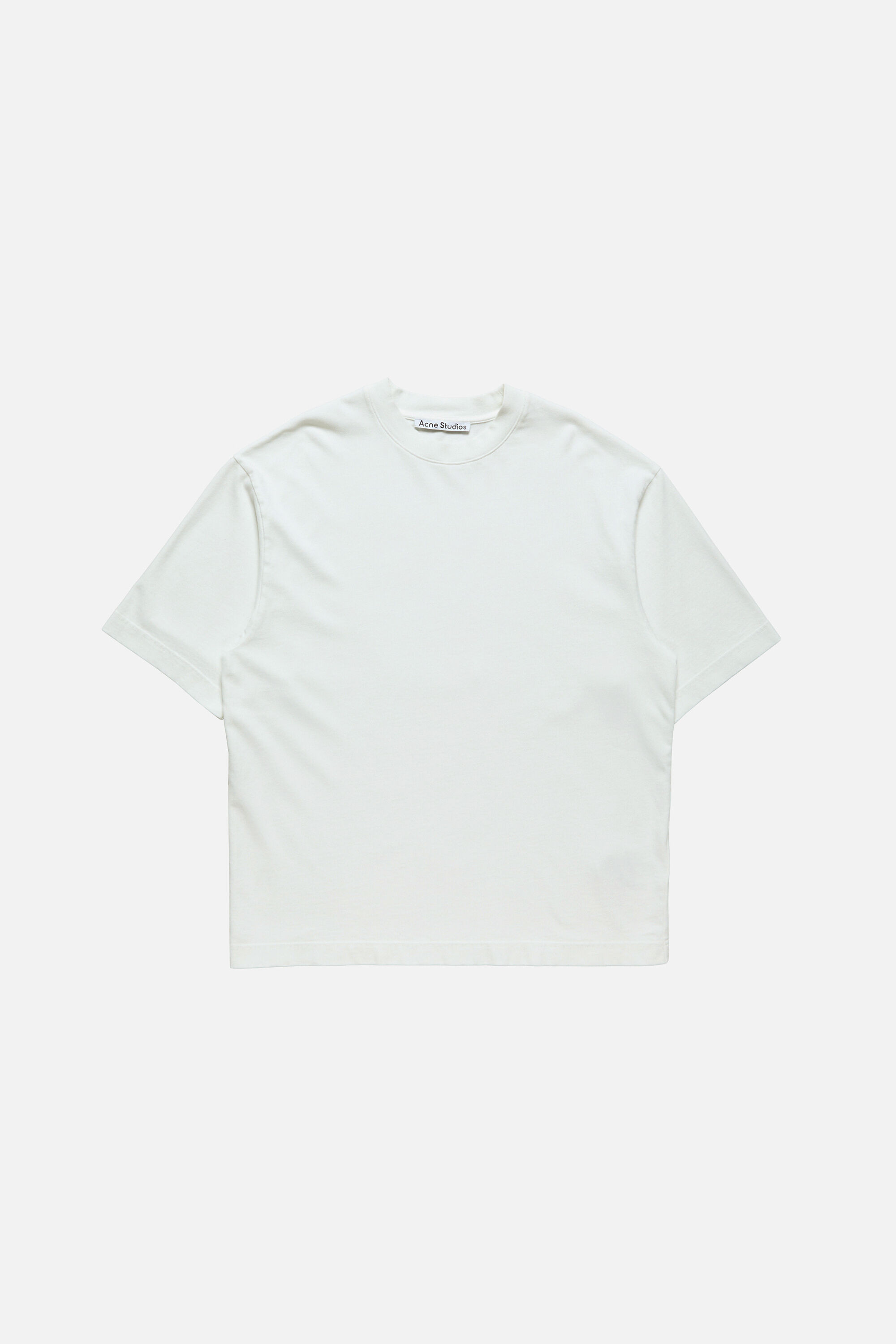 Acne Studios - ラバーロゴTシャツ - アイスホワイト
