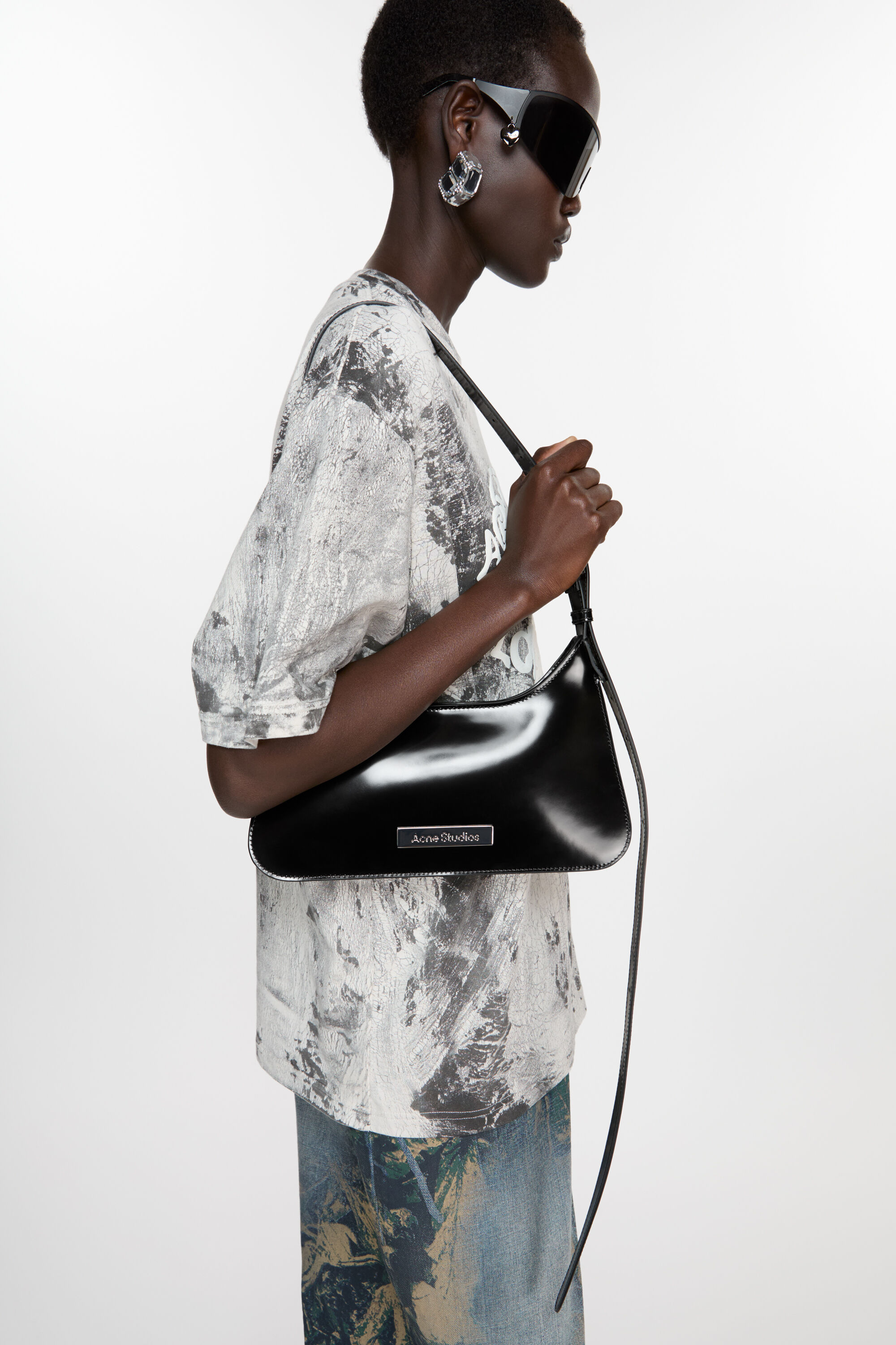 Acne Studios アーカイブ ROCKAWAY オールブラック(Acne Acne Studios アーカイブ ROCKAWAY オールブラック(Acne