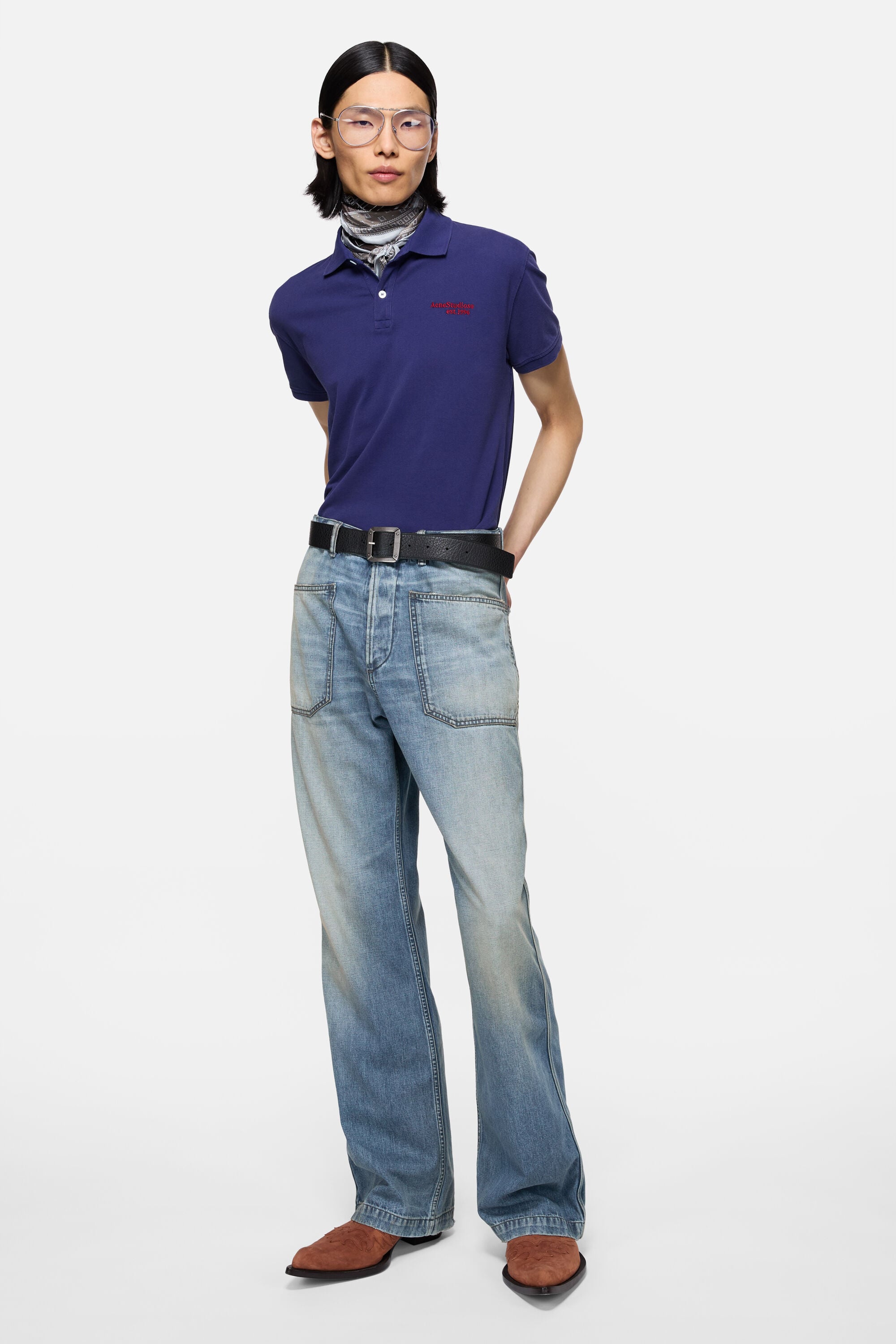 Acne Studios - Denim trousers - Mid Blue