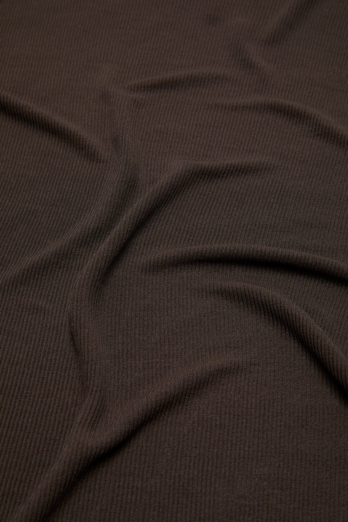 Thin long-sleeve t-shirt, Dark brown, 2000x