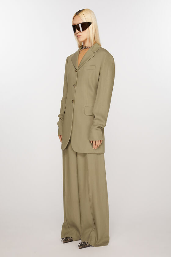 Acne Studios - Single-breasted jacket - Mud beige 